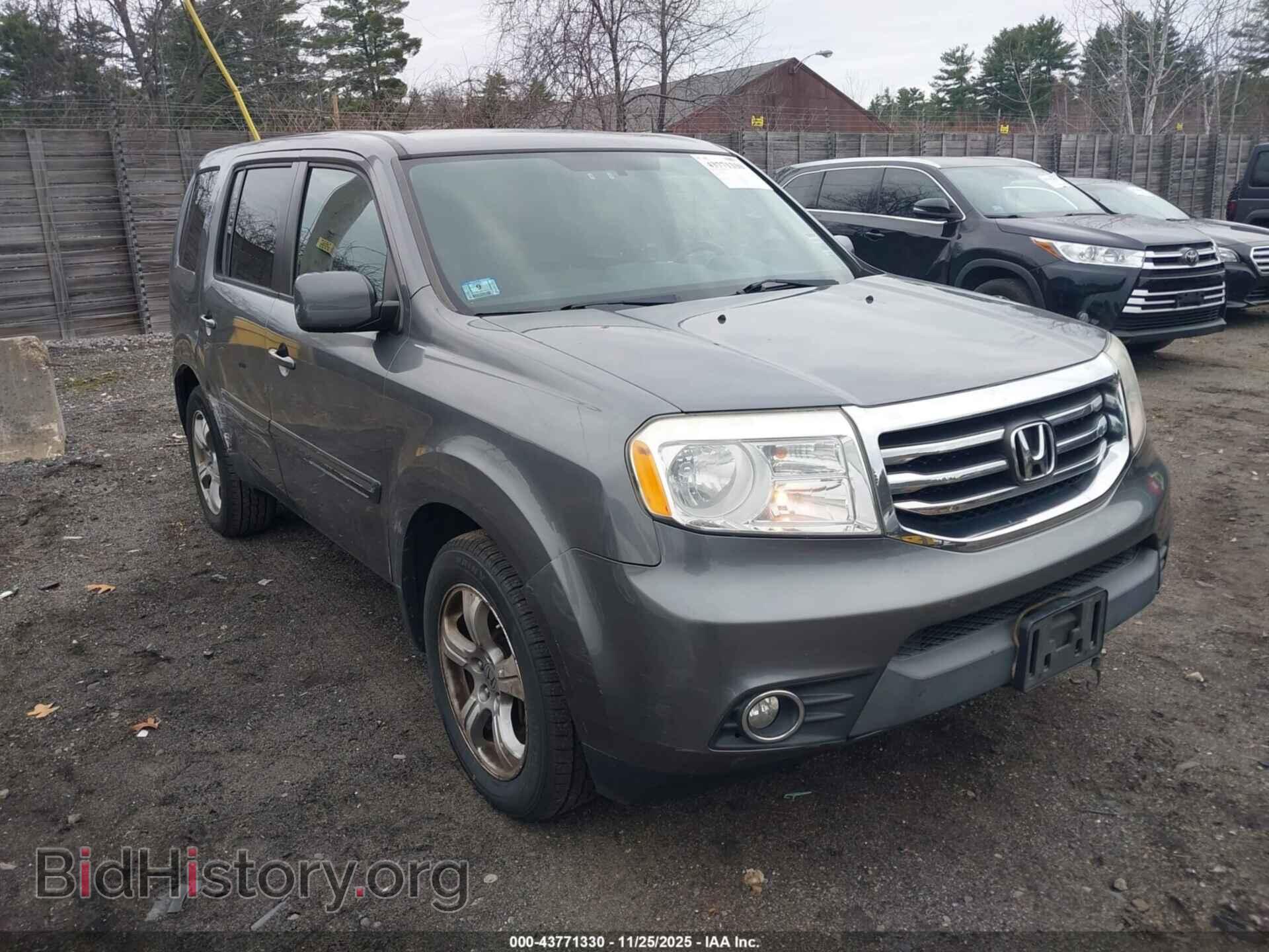 Фотография 5FNYF4H40DB074252 - HONDA PILOT 2013