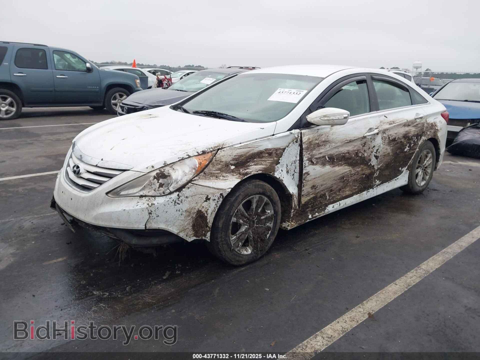 2014 HYUNDAI SONATA - VIN: 5NPEB4AC8EH878656 - Фото 2