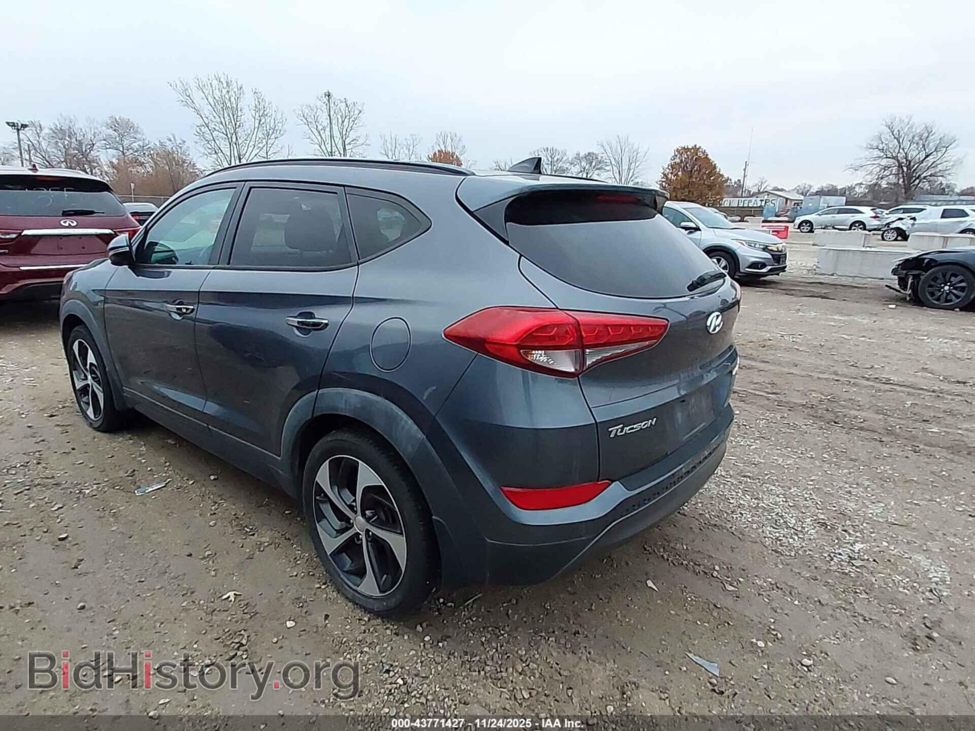 2016 HYUNDAI TUCSON - VIN: KM8J3CA21GU120577 - Фото 3