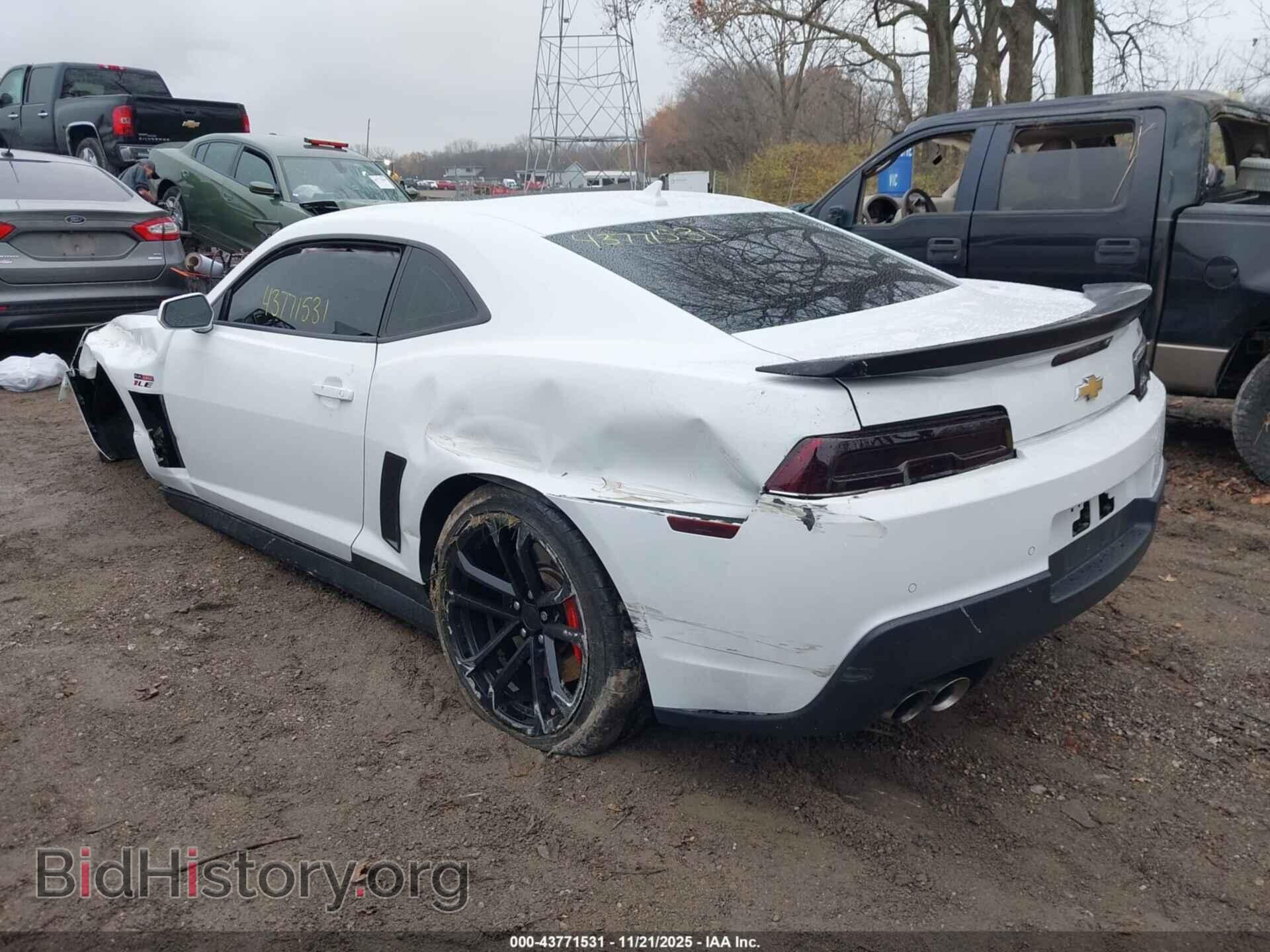 2014 CHEVROLET CAMARO - VIN: 2G1FT1EW2E9128122 - Фото 3