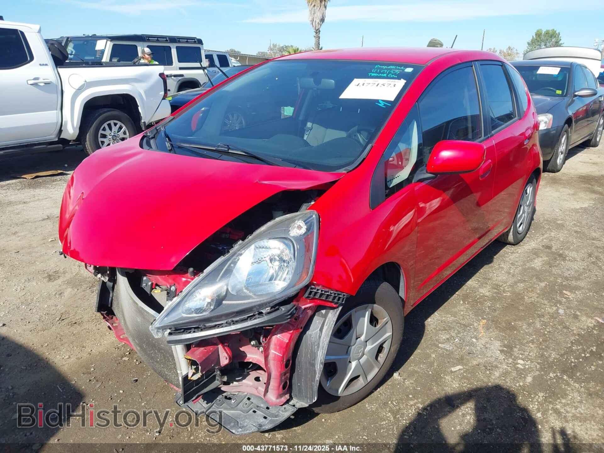 2013 HONDA FIT - VIN: JHMGE8H39DC068796 - Фото 2