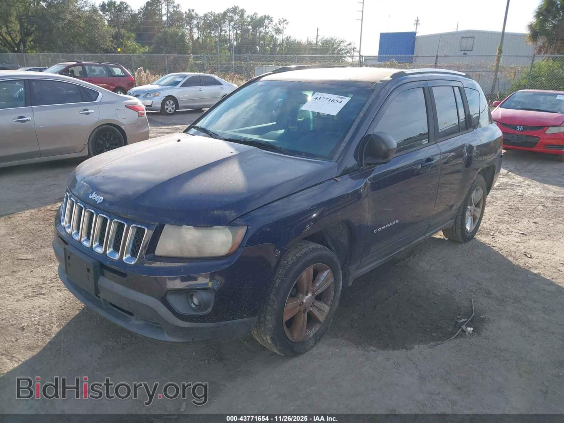 2014 JEEP COMPASS - VIN: 1C4NJDBB5ED623896 - Фото 2