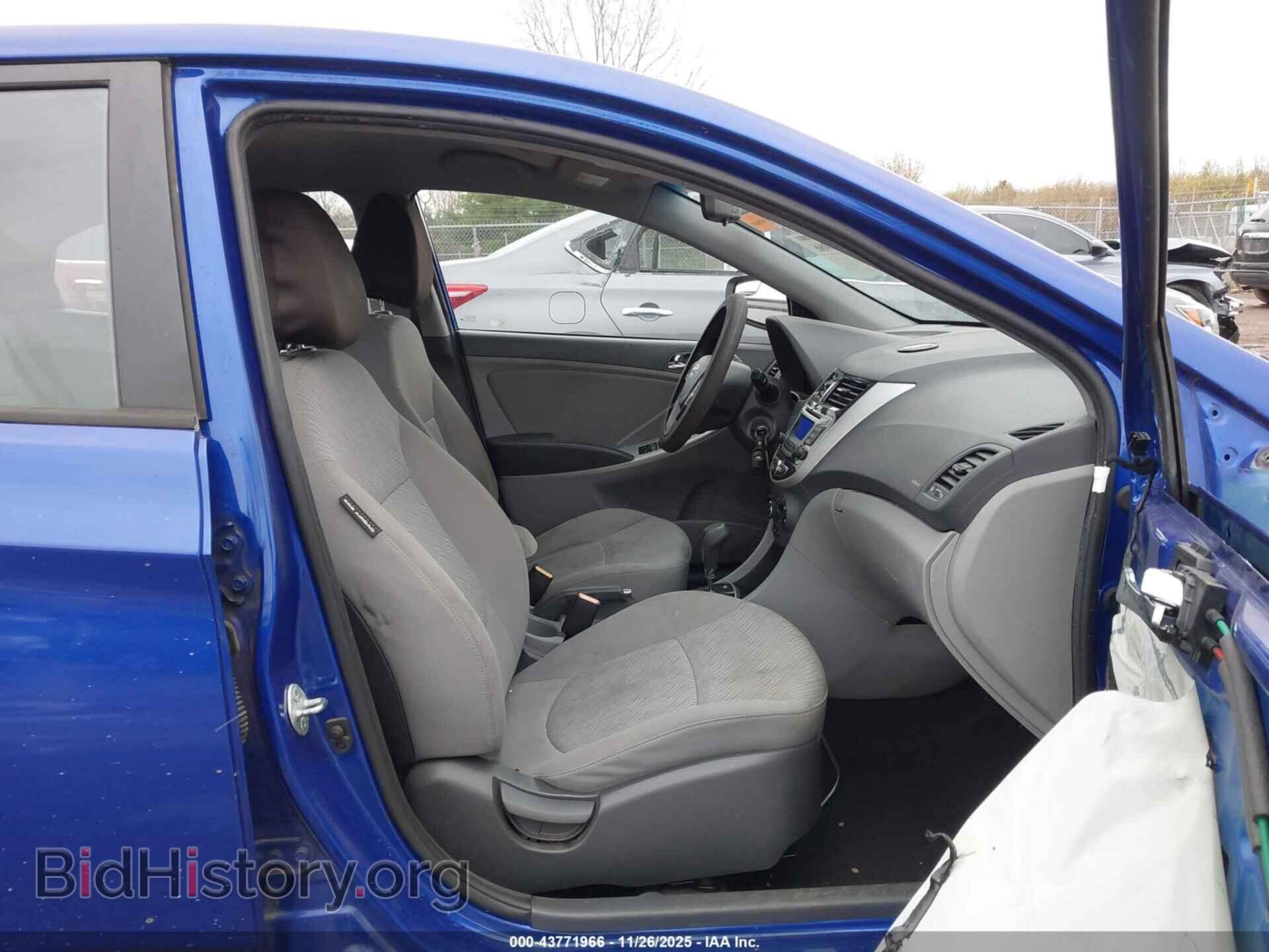 2014 HYUNDAI ACCENT - VIN: KMHCU4AE1EU757746 - Фото 5
