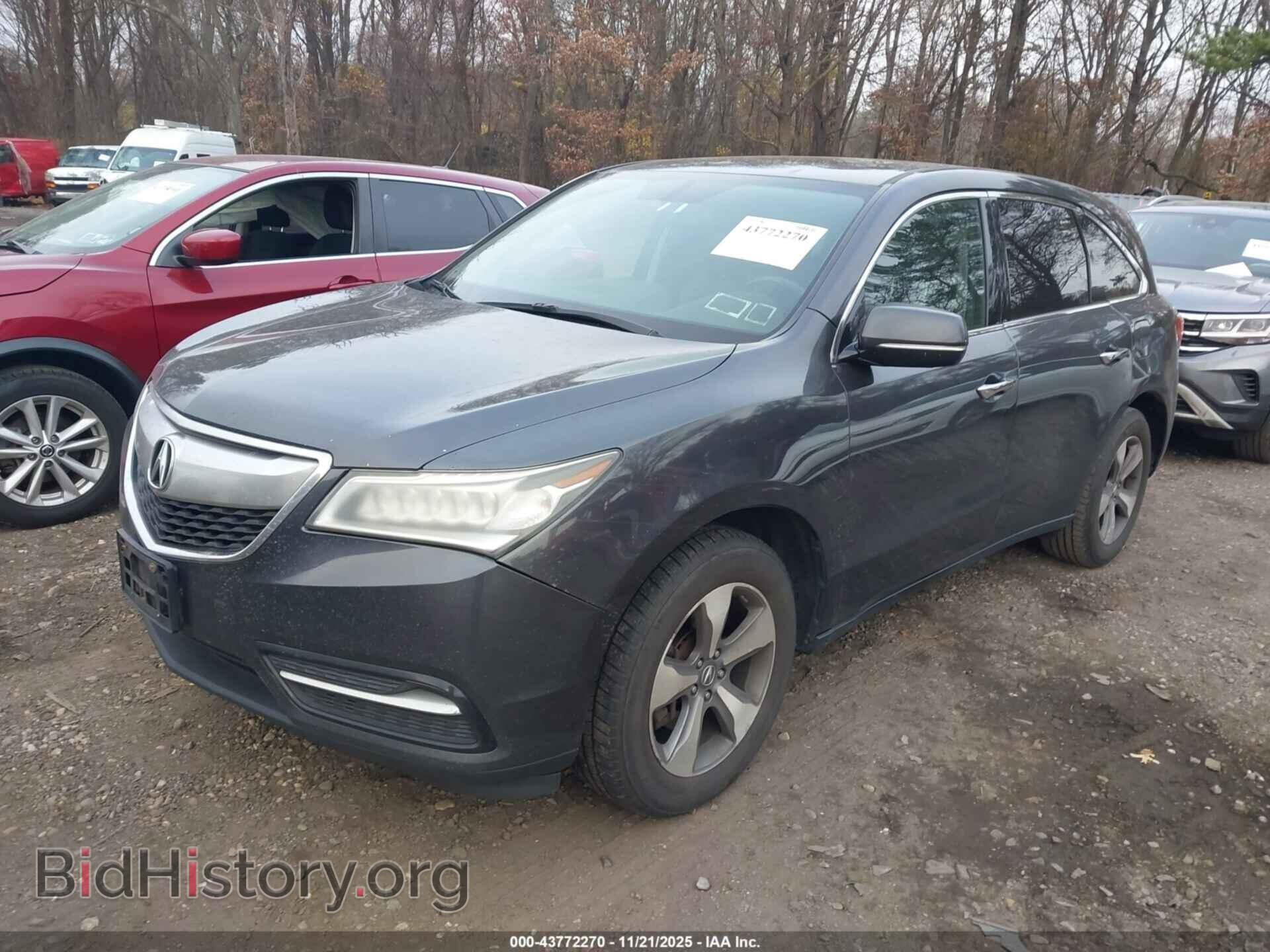 2015 ACURA MDX - VIN: 5FRYD3H28FB013313 - Фото 2
