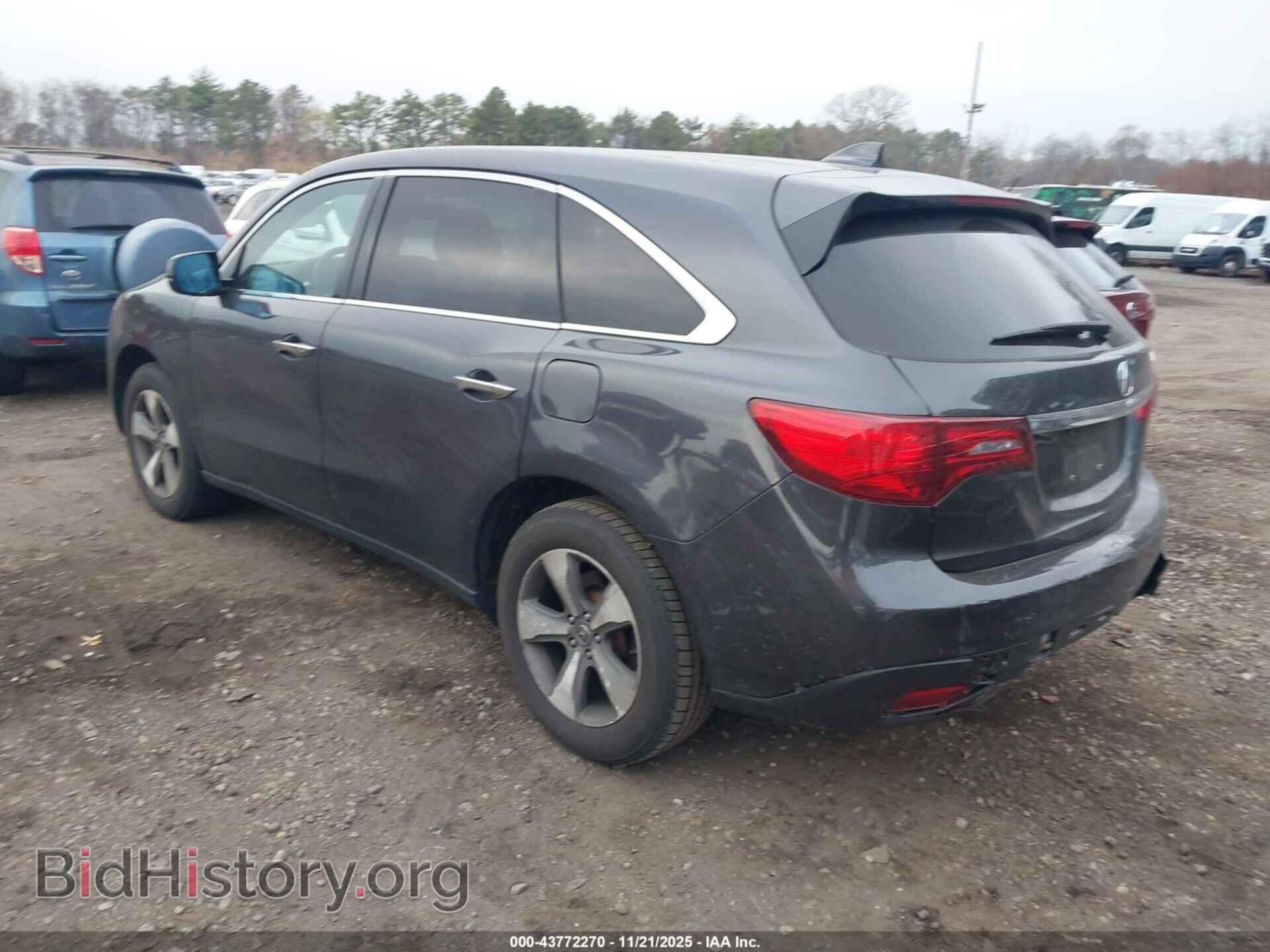 2015 ACURA MDX - VIN: 5FRYD3H28FB013313 - Фото 3