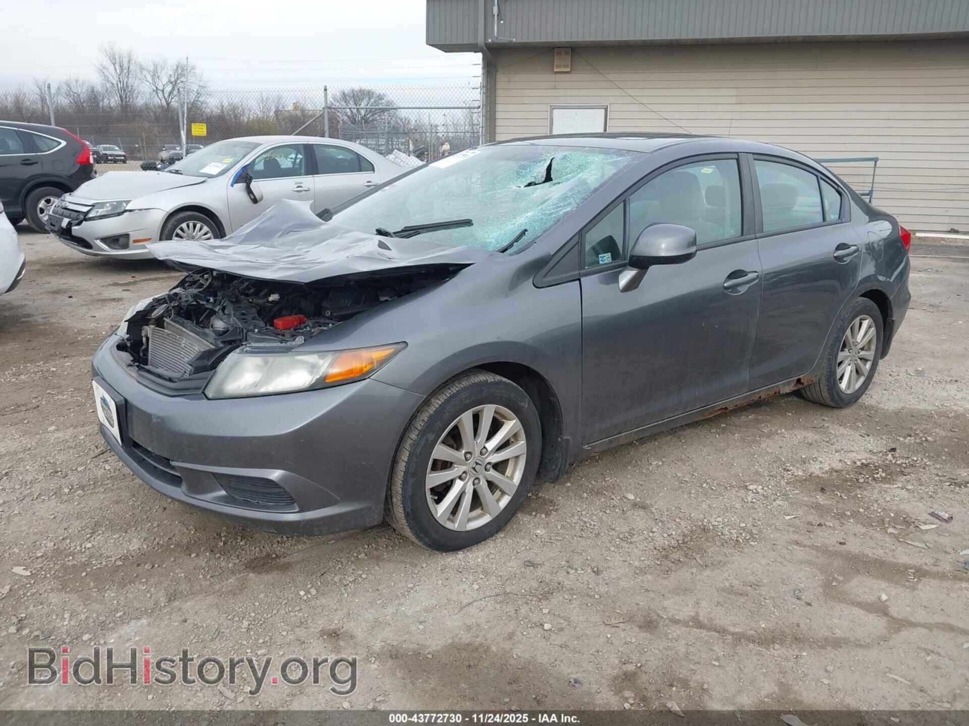 2012 HONDA CIVIC - VIN: 19XFB2F82CE033347 - Фото 2