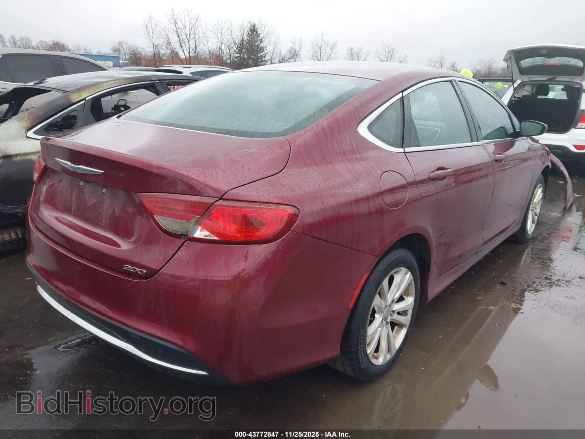 2016 CHRYSLER 200 - VIN: 1C3CCCAB6GN120697 - Фото 4