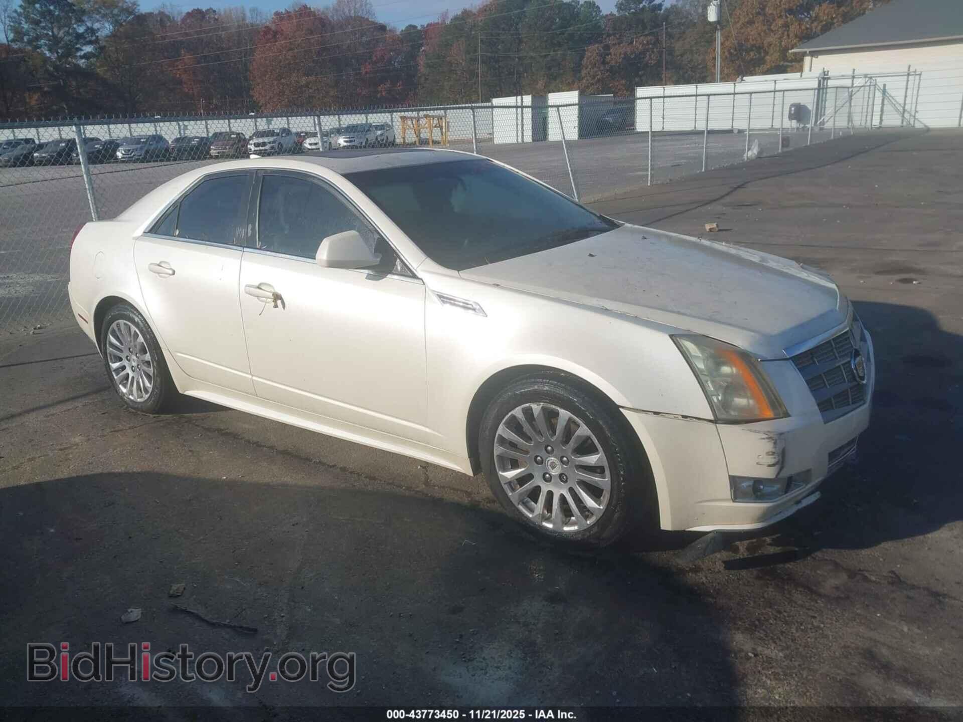 Photo 1G6DP5EV2A0113709 - CADILLAC CTS 2010