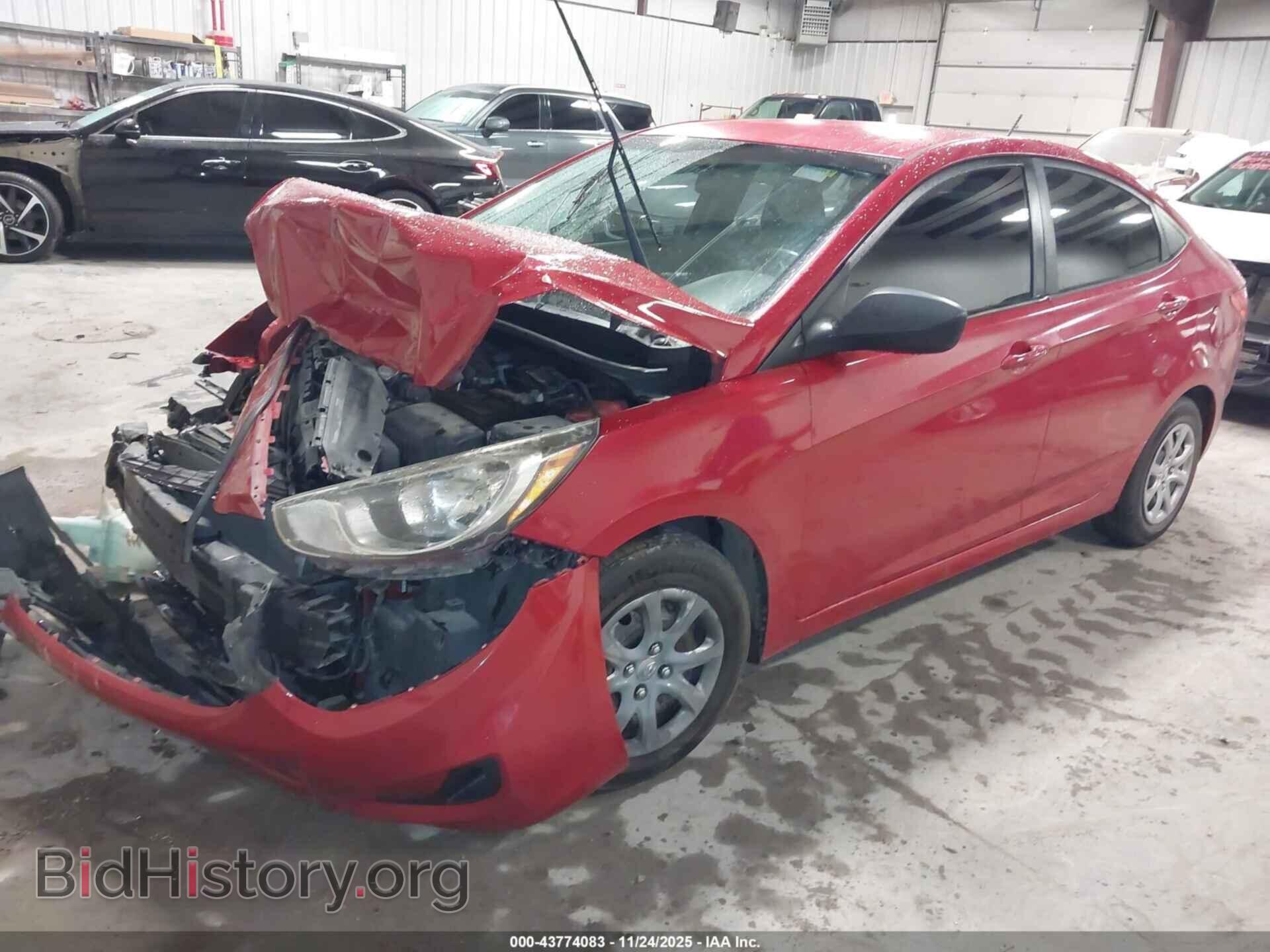 2012 HYUNDAI ACCENT - VIN: KMHCT4AE8CU132745 - Фото 2