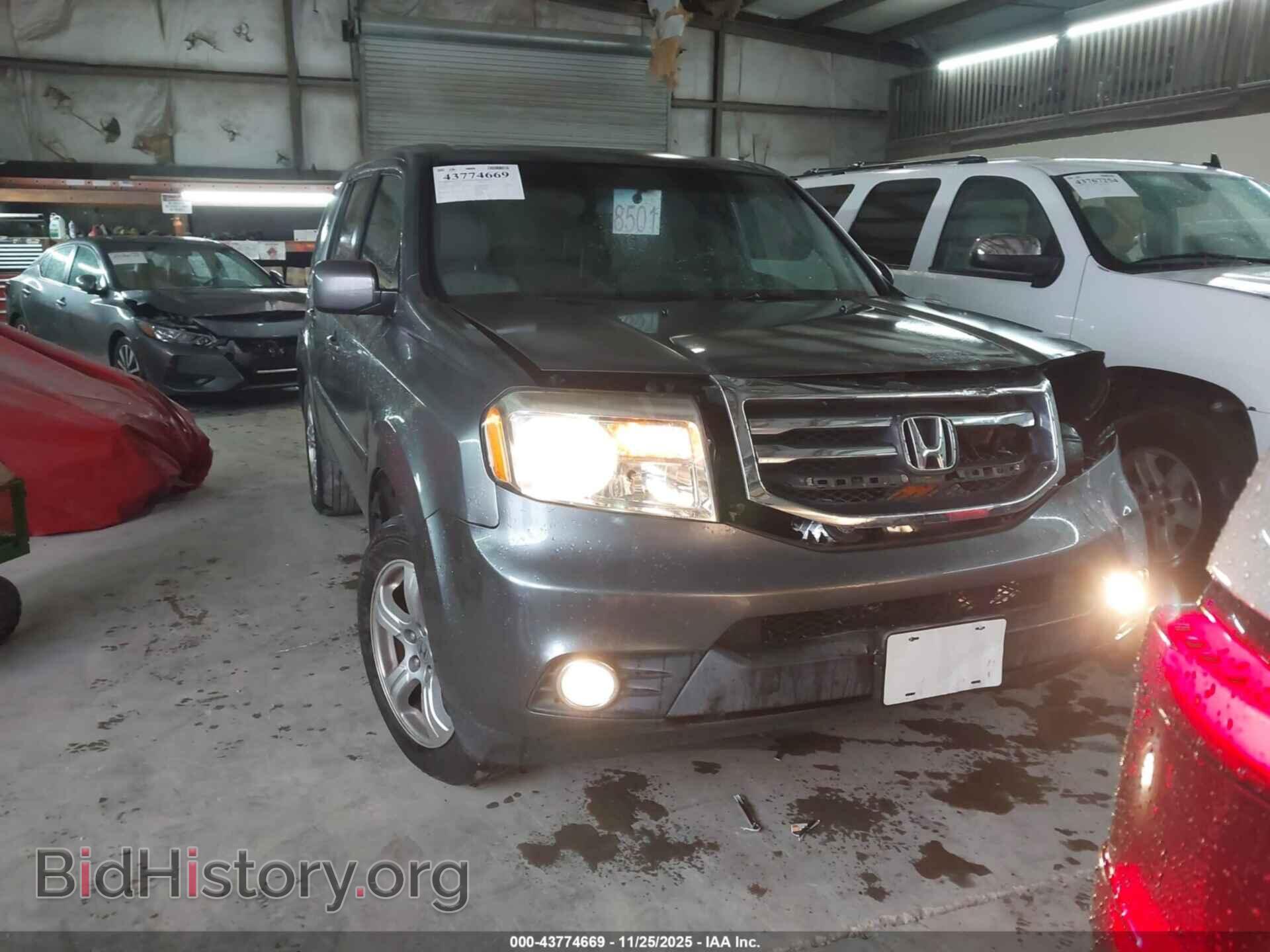 Photo 5FNYF3H62CB020753 - HONDA PILOT 2012