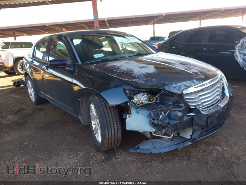 2013 Chrysler 200 LX (VIN 1C3CCBAB5DN670107) — photo 1 of 15, IAAI, damage: front end
