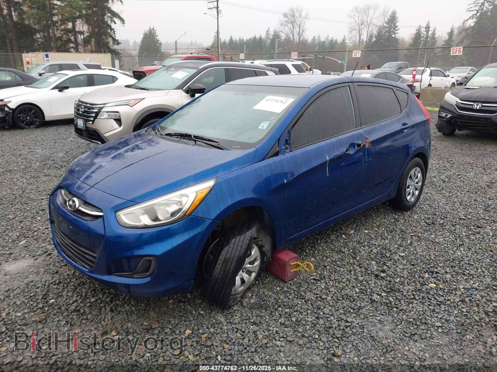 2017 HYUNDAI ACCENT - VIN: KMHCT5AE3HU300997 - Фото 2