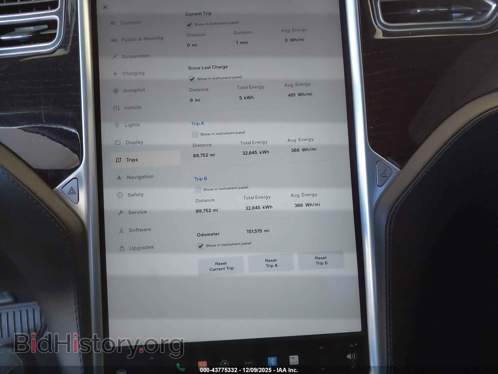 2017 TESLA MODEL S - VIN: 5YJSA1E1XHF231188 - Photo 7