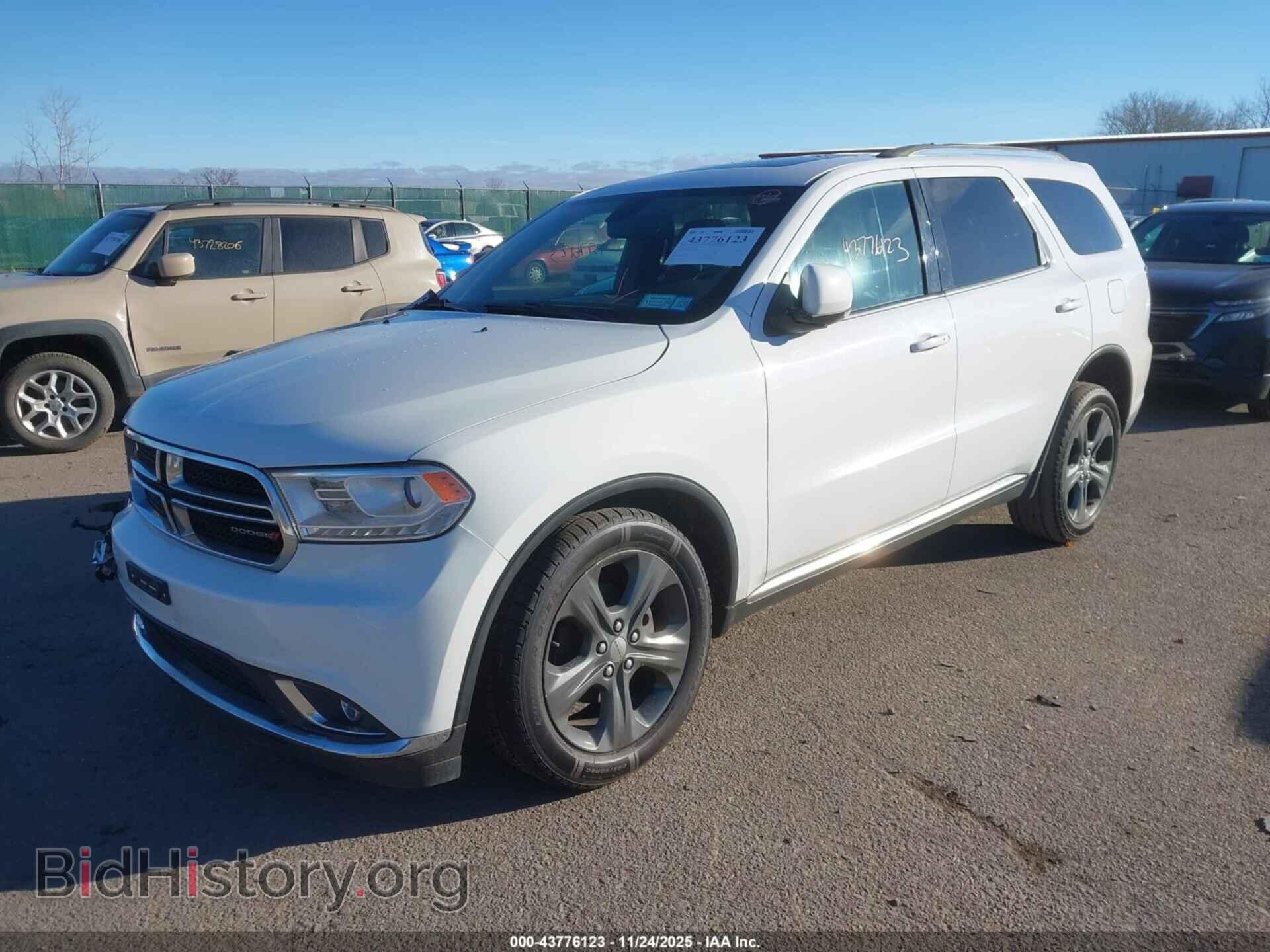 2014 DODGE DURANGO - VIN: 1C4RDJDG1EC562939 - Фото 2