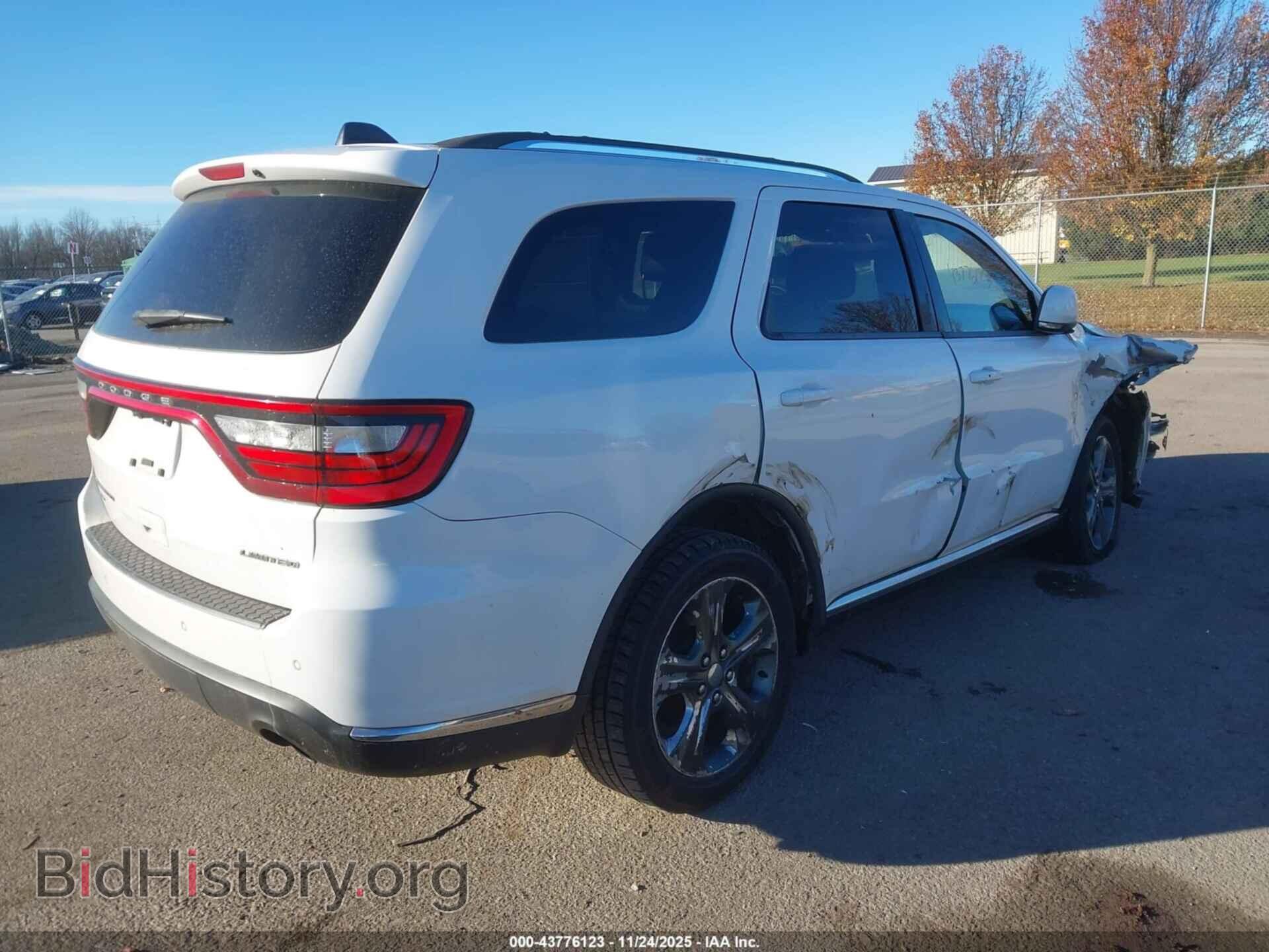 2014 DODGE DURANGO - VIN: 1C4RDJDG1EC562939 - Фото 4