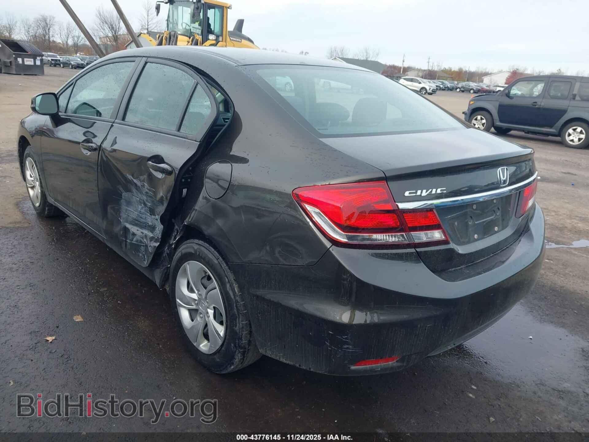 2013 HONDA CIVIC - VIN: 19XFB2F59DE028444 - Фото 3