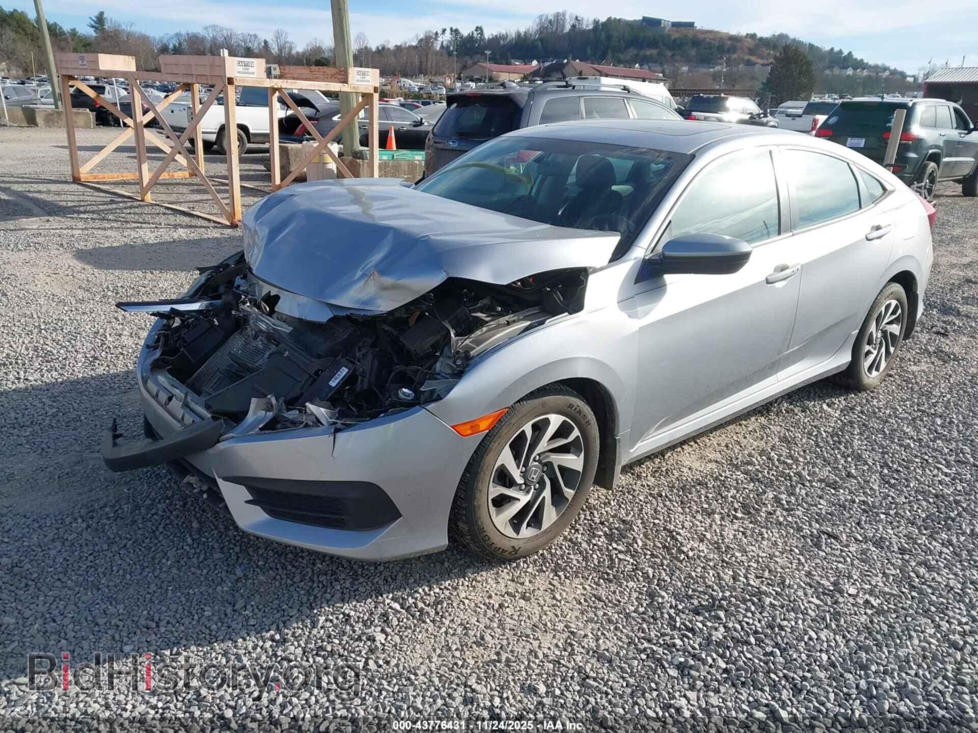 2016 HONDA CIVIC - VIN: 19XFC2F7XGE081821 - Фото 2