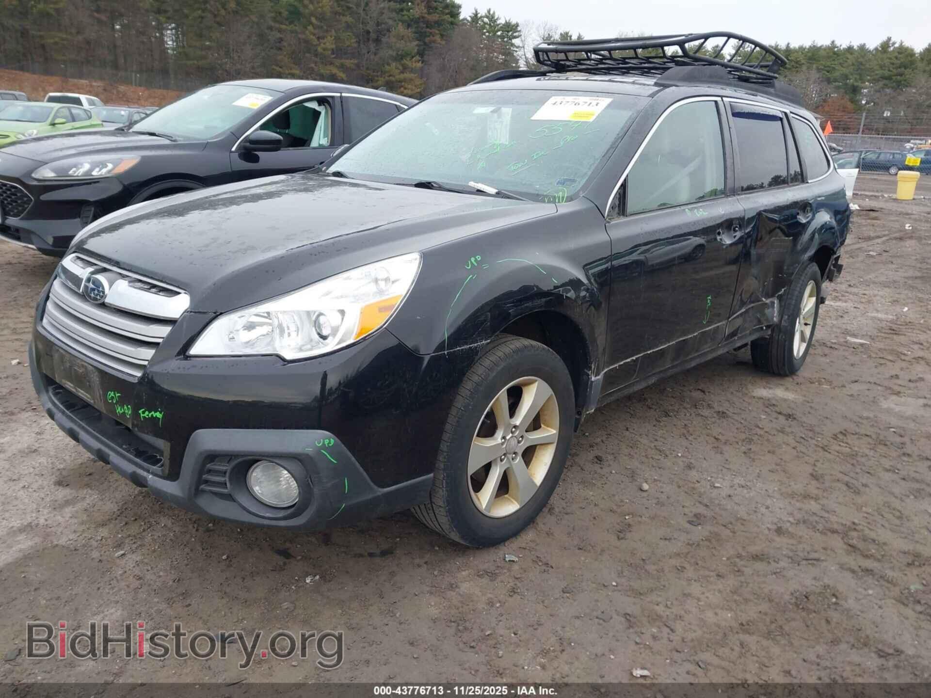 2014 SUBARU OUTBACK - VIN: 4S4BRBCC1E3230826 - Фото 2