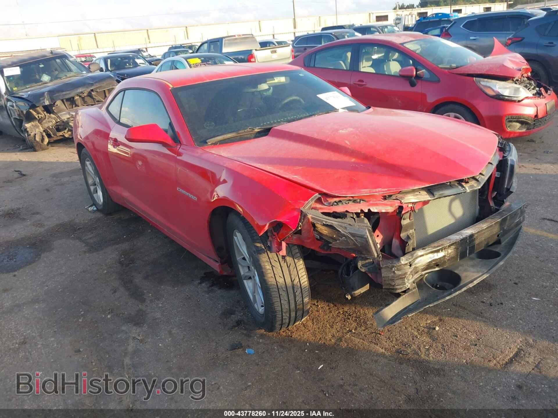 Фотография 2G1FE1E37E9207687 - CHEVROLET CAMARO 2014
