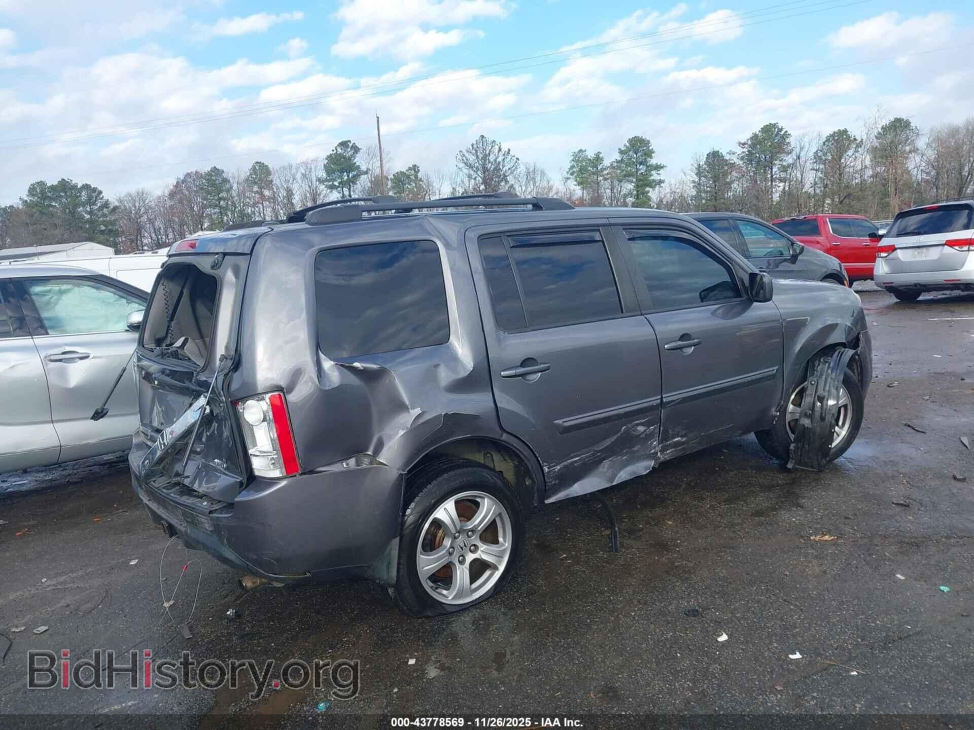 2014 HONDA PILOT - VIN: 5FNYF4H7XEB030867 - Фото 4
