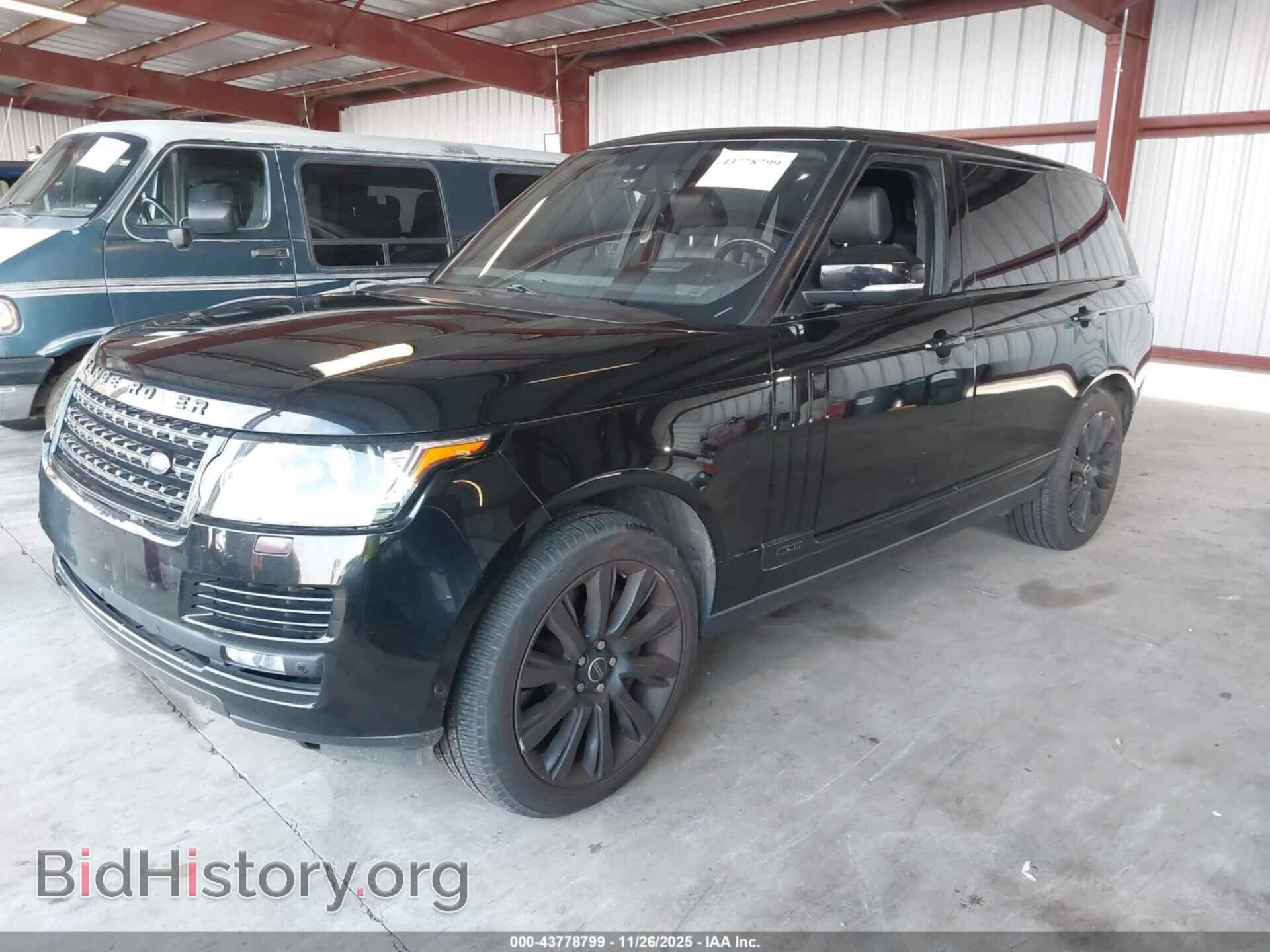 2016 LAND ROVER RANGE ROVER - VIN: SALGS3EF2GA317153 - Фото 2
