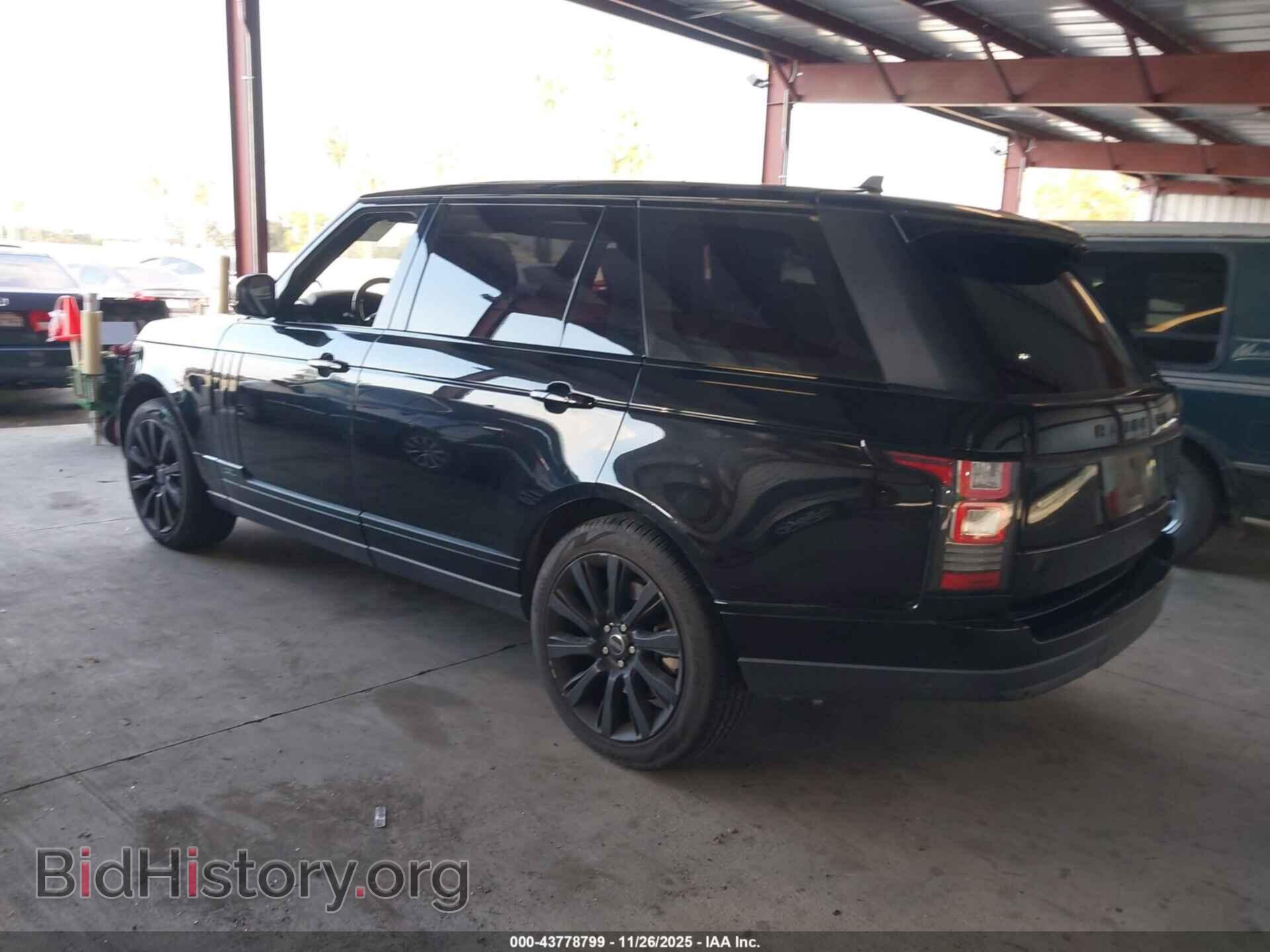 2016 LAND ROVER RANGE ROVER - VIN: SALGS3EF2GA317153 - Фото 3