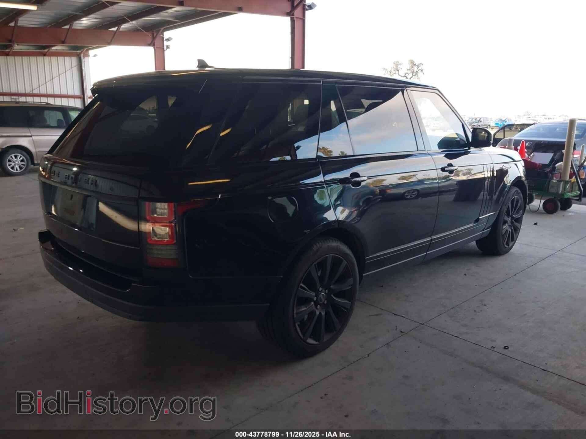 2016 LAND ROVER RANGE ROVER - VIN: SALGS3EF2GA317153 - Фото 4