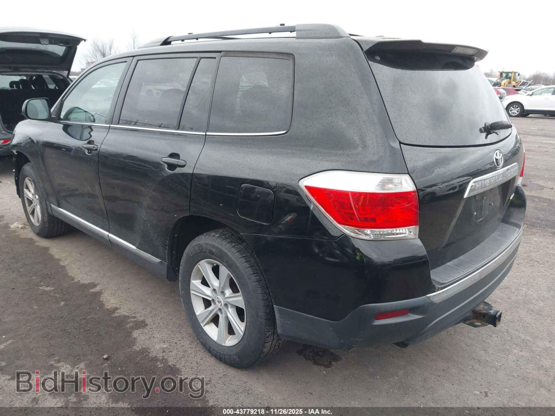 2012 TOYOTA HIGHLANDER - VIN: 5TDBK3EH2CS152382 - Фото 3