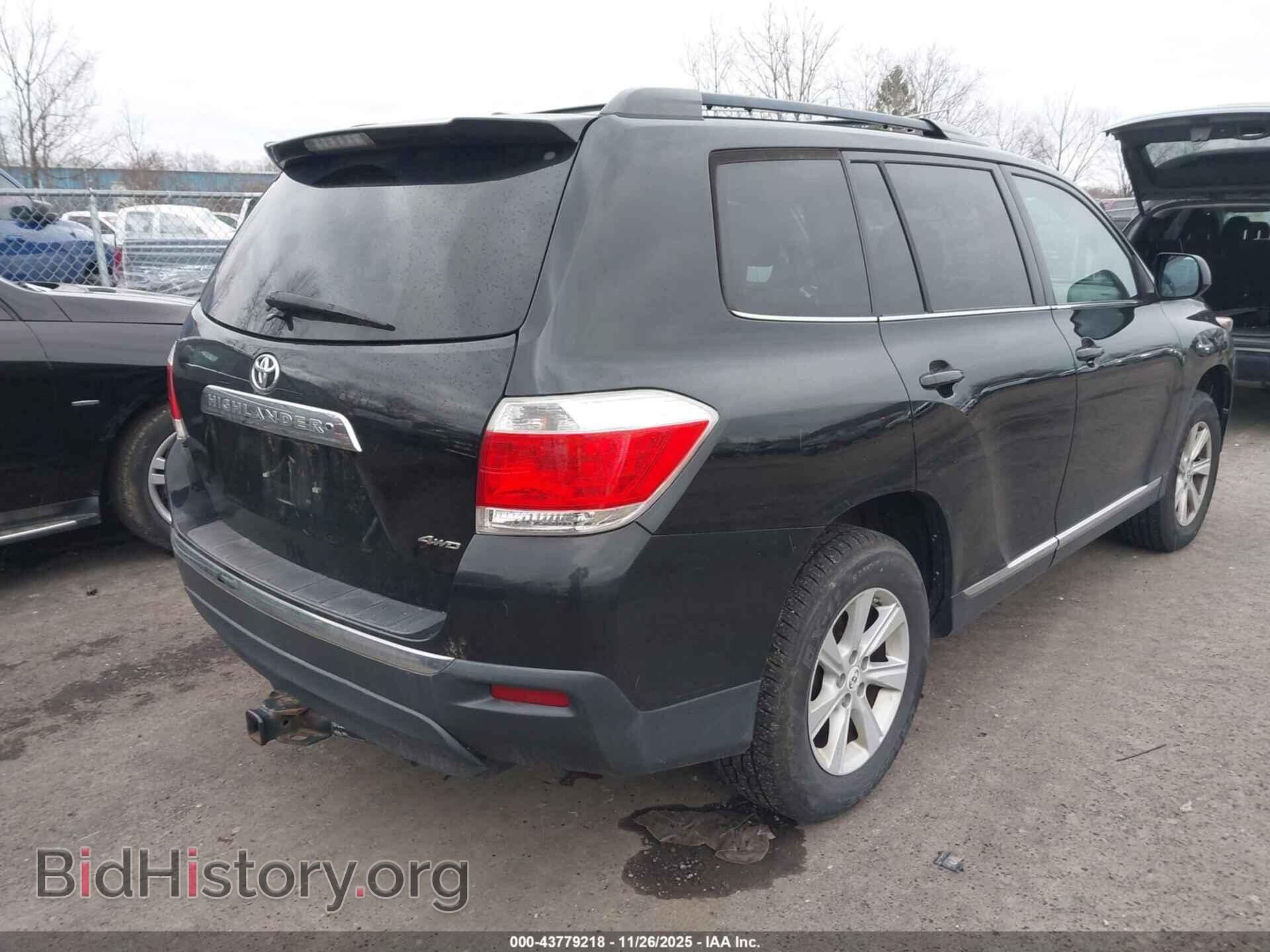 2012 TOYOTA HIGHLANDER - VIN: 5TDBK3EH2CS152382 - Фото 4
