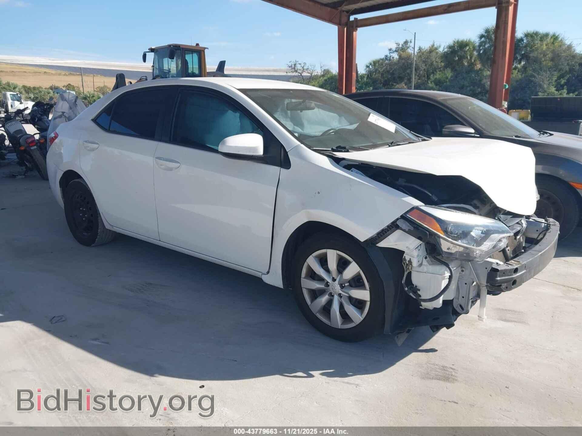 Photo 2T1BURHE0EC107936 - TOYOTA COROLLA 2014