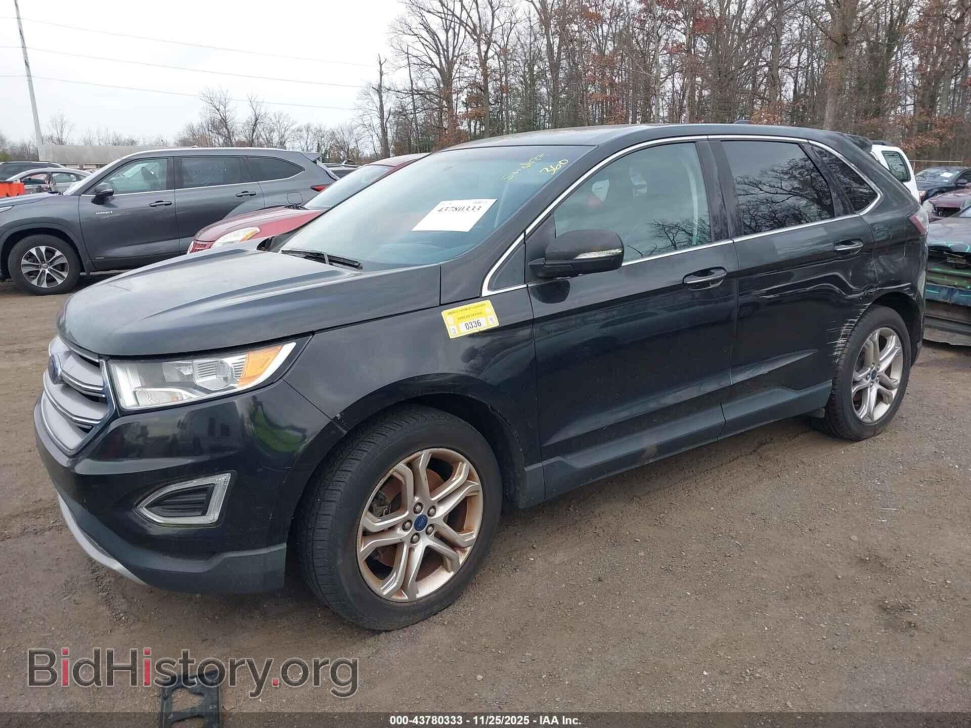 2015 FORD EDGE - VIN: 2FMTK4K85FBB48195 - Фото 2