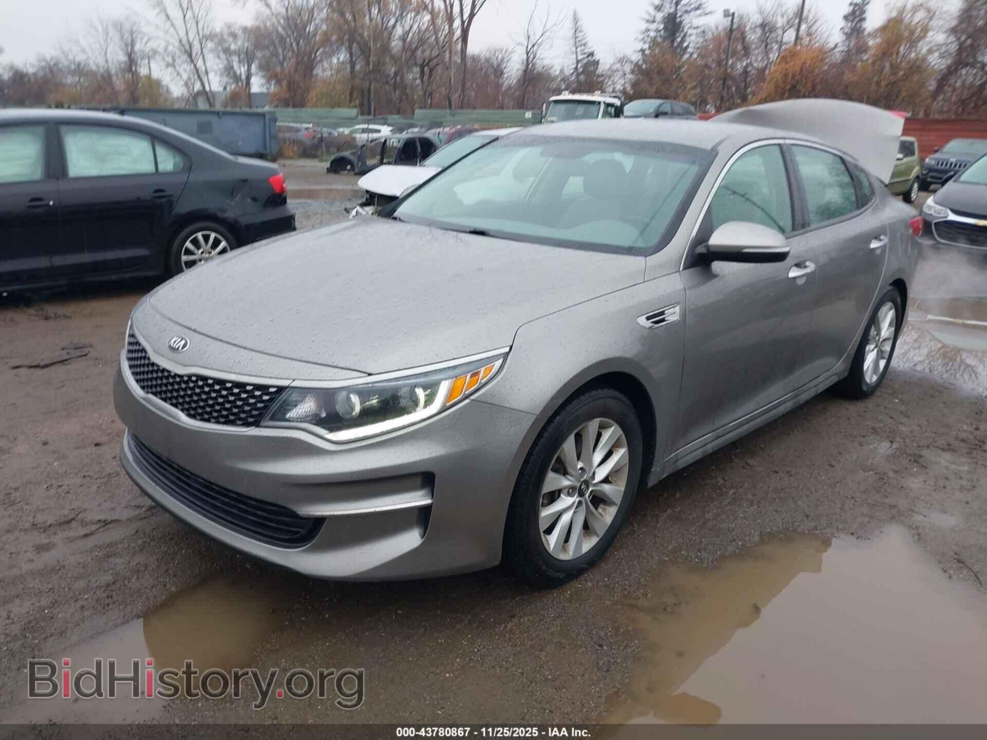 2016 KIA OPTIMA - VIN: 5XXGU4L30GG077119 - Фото 2
