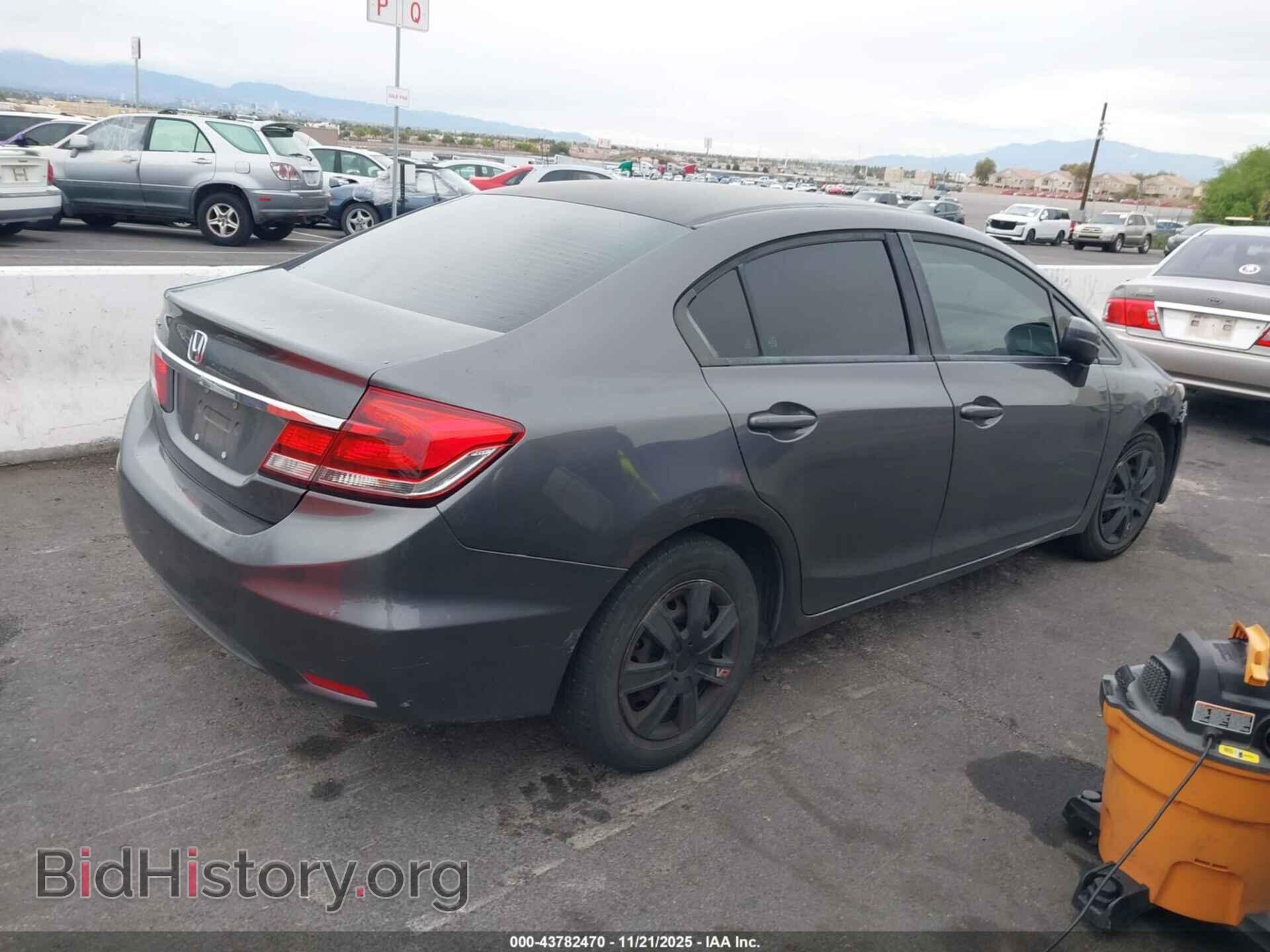 2014 HONDA CIVIC - VIN: 19XFB2F58EE243203 - Фото 4