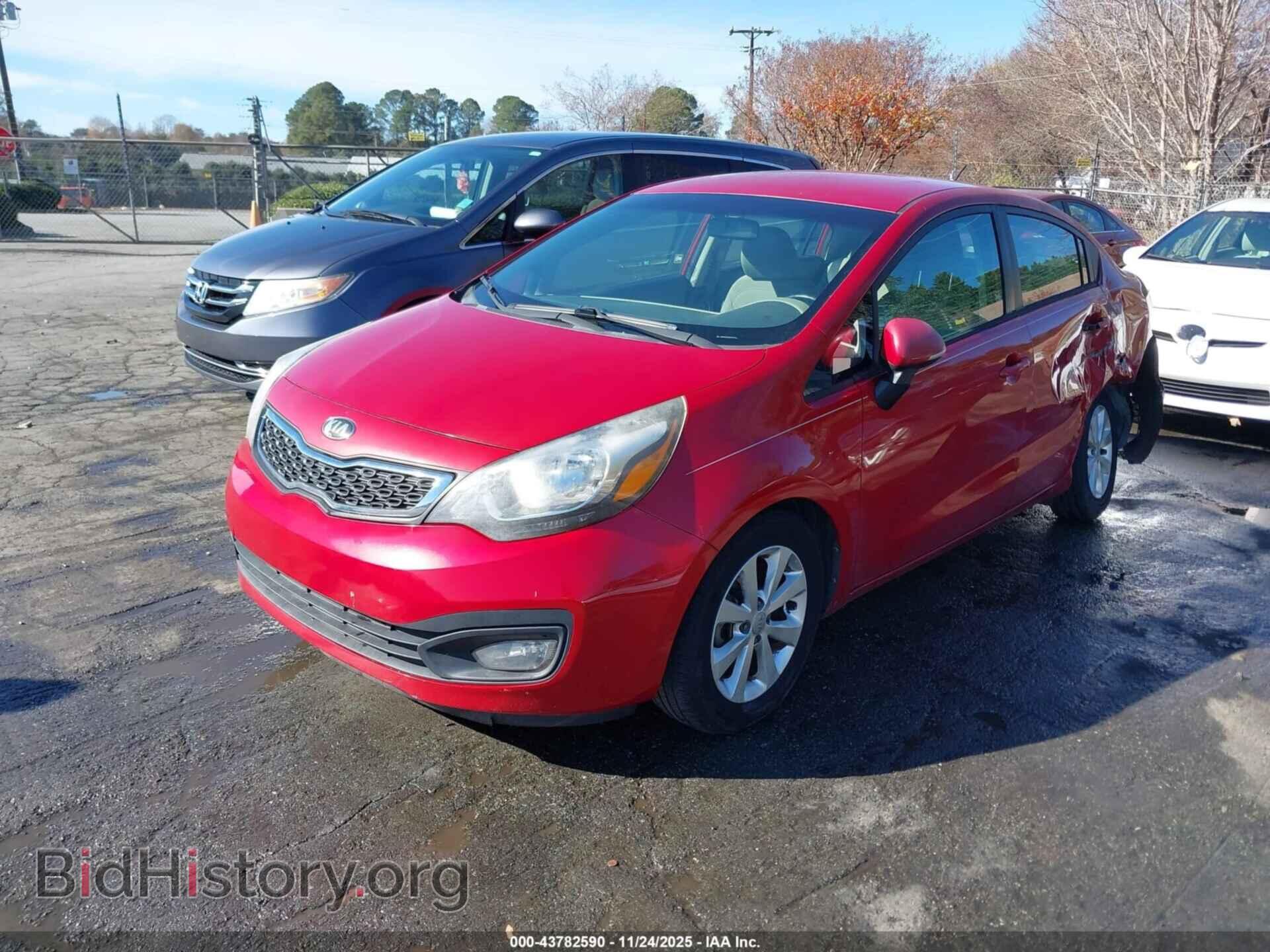 2014 KIA RIO - VIN: KNADN4A35E6328146 - Фото 2