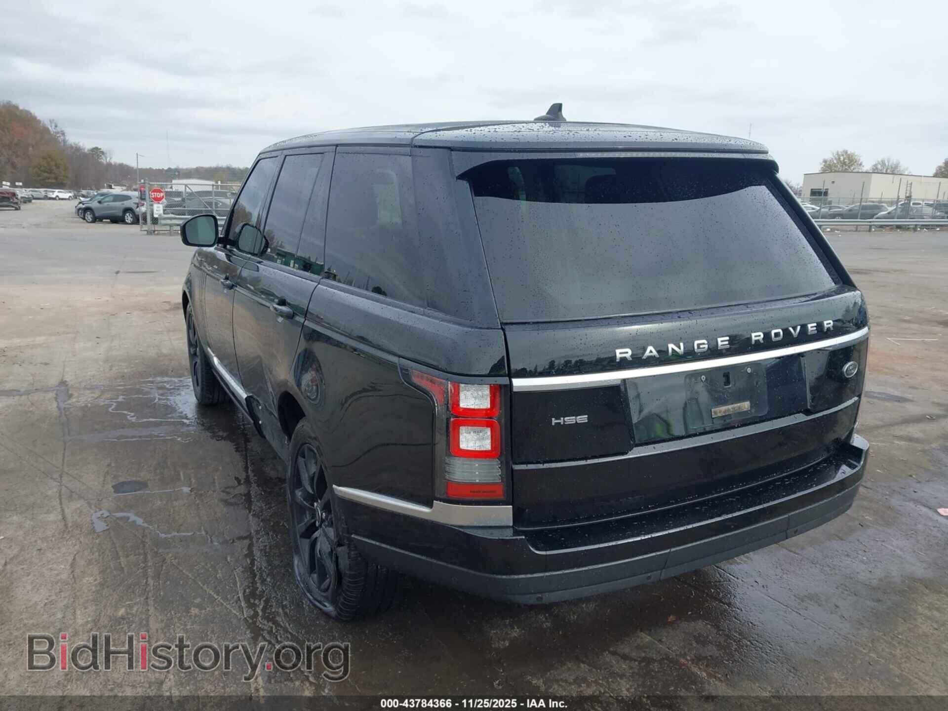 2016 LAND ROVER RANGE ROVER - VIN: SALGS2PF2GA318732 - Фото 3