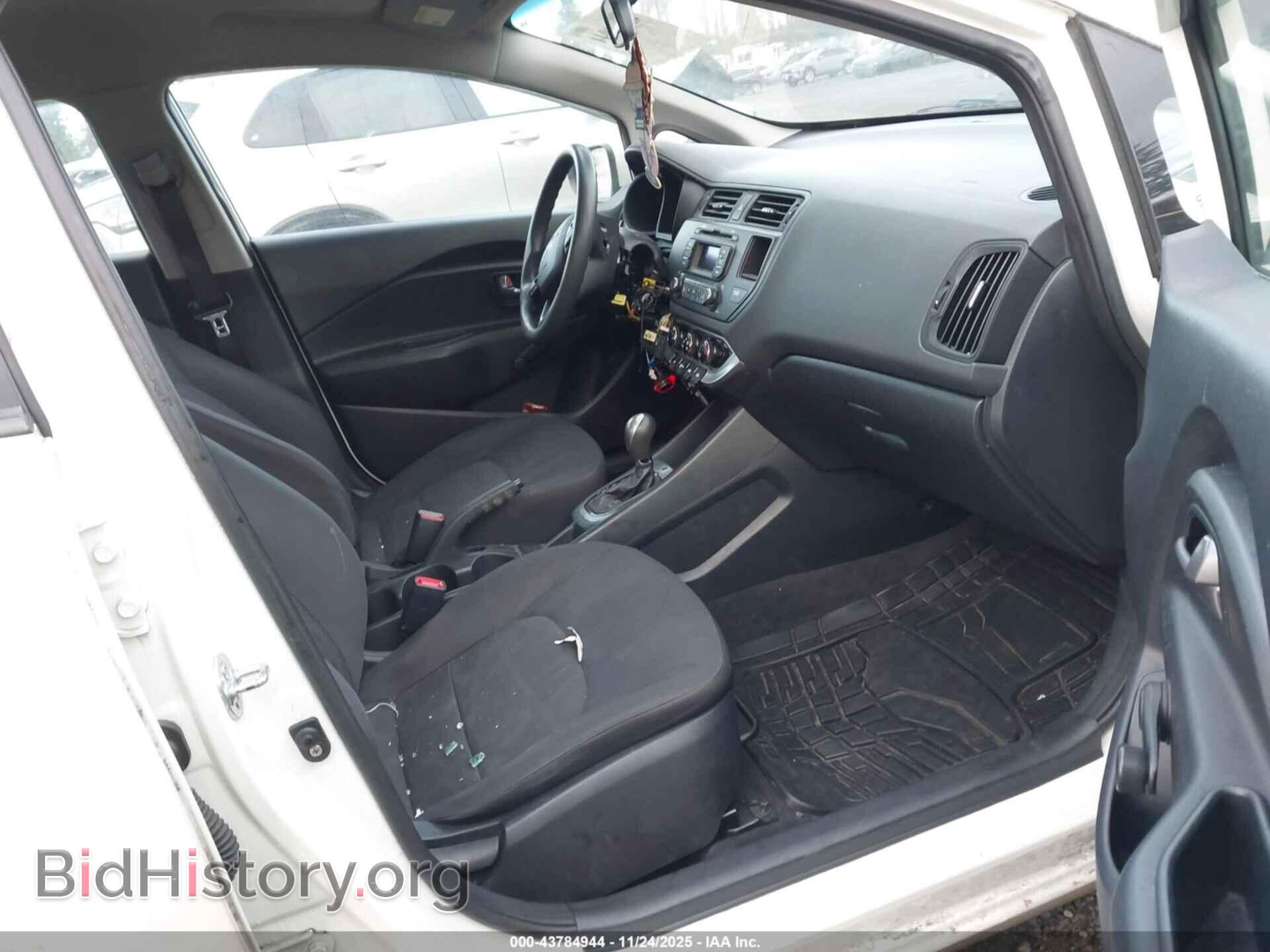 2012 KIA RIO5 - VIN: KNADM5A33C6094496 - Фото 5