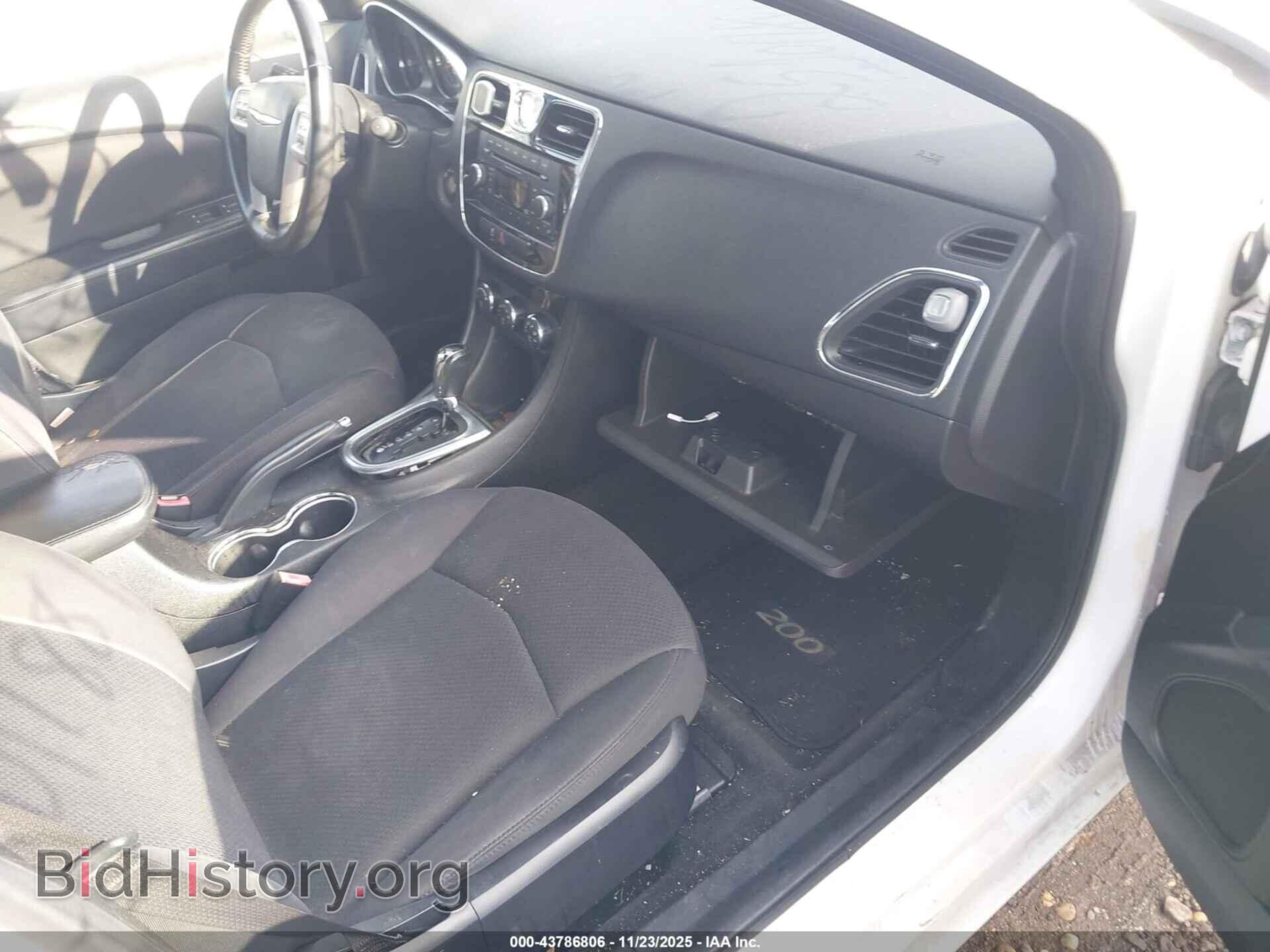 2013 CHRYSLER 200 - VIN: 1C3CCBBB7DN721685 - Фото 5