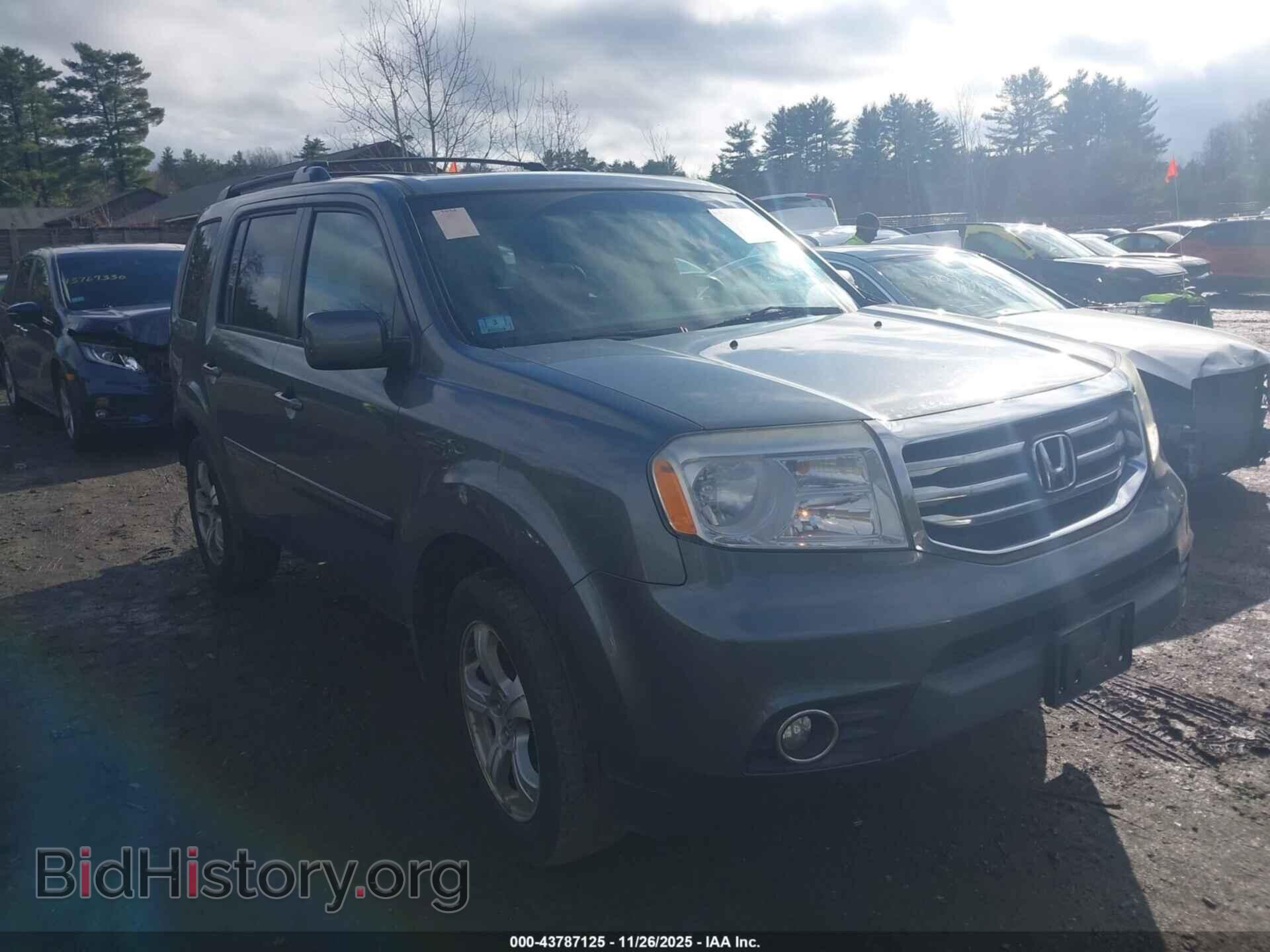 Photo 5FNYF4H66CB025377 - HONDA PILOT 2012