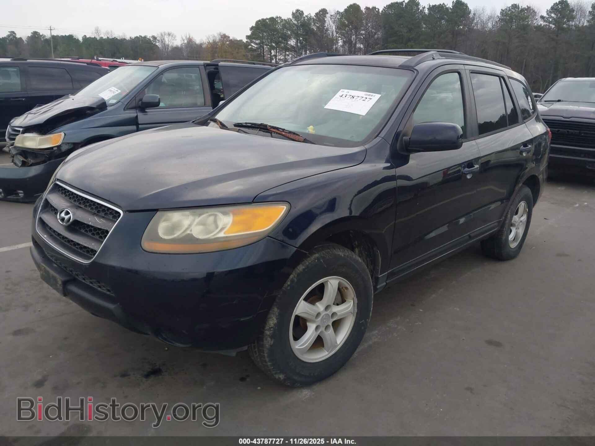 2007 HYUNDAI SANTA FE - VIN: 5NMSG13D37H001467 - Фото 2