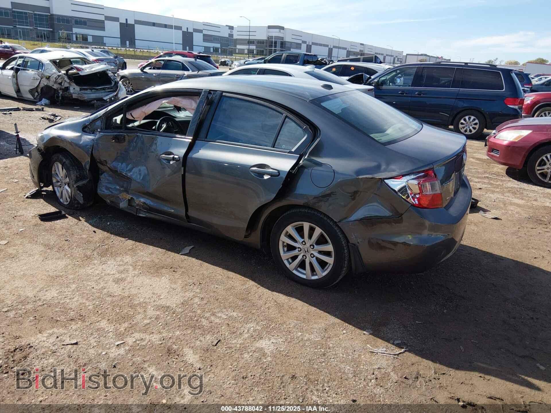 2012 HONDA CIVIC - VIN: 19XFB2F93CE310080 - Фото 3
