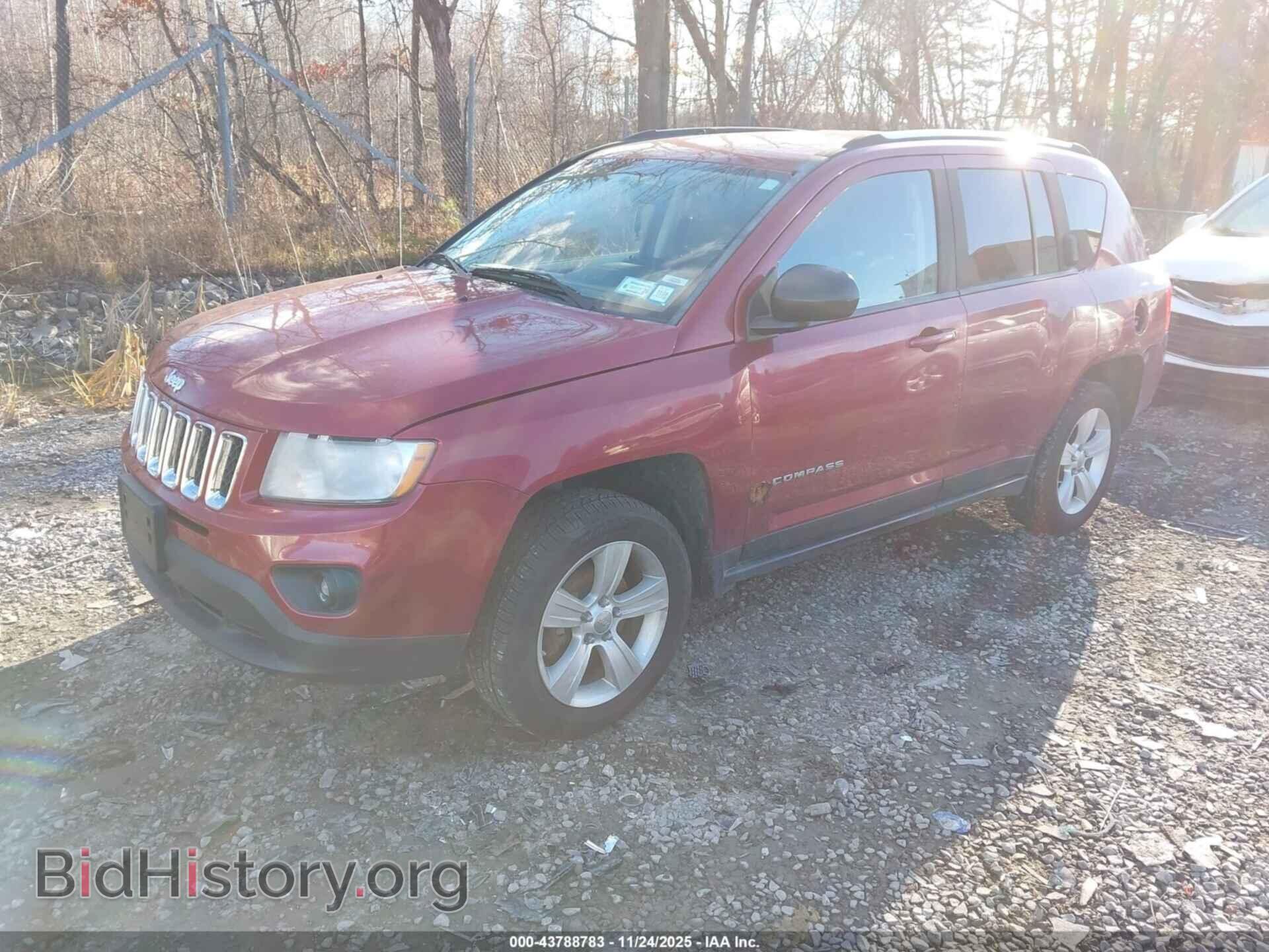 2012 JEEP COMPASS - VIN: 1C4NJDBB0CD578461 - Фото 2