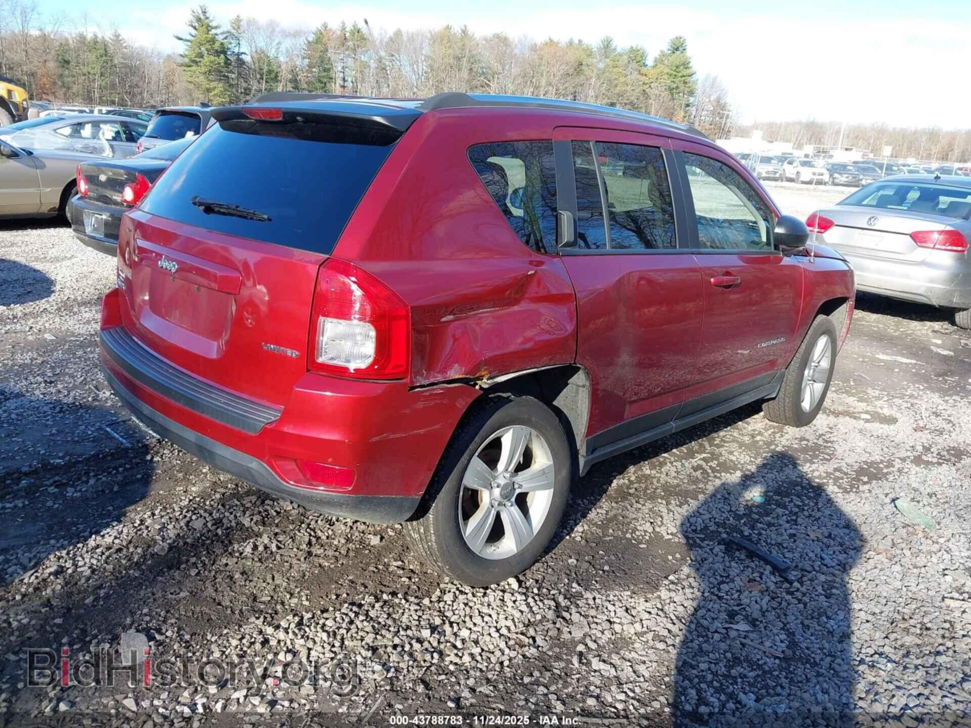 2012 JEEP COMPASS - VIN: 1C4NJDBB0CD578461 - Фото 4