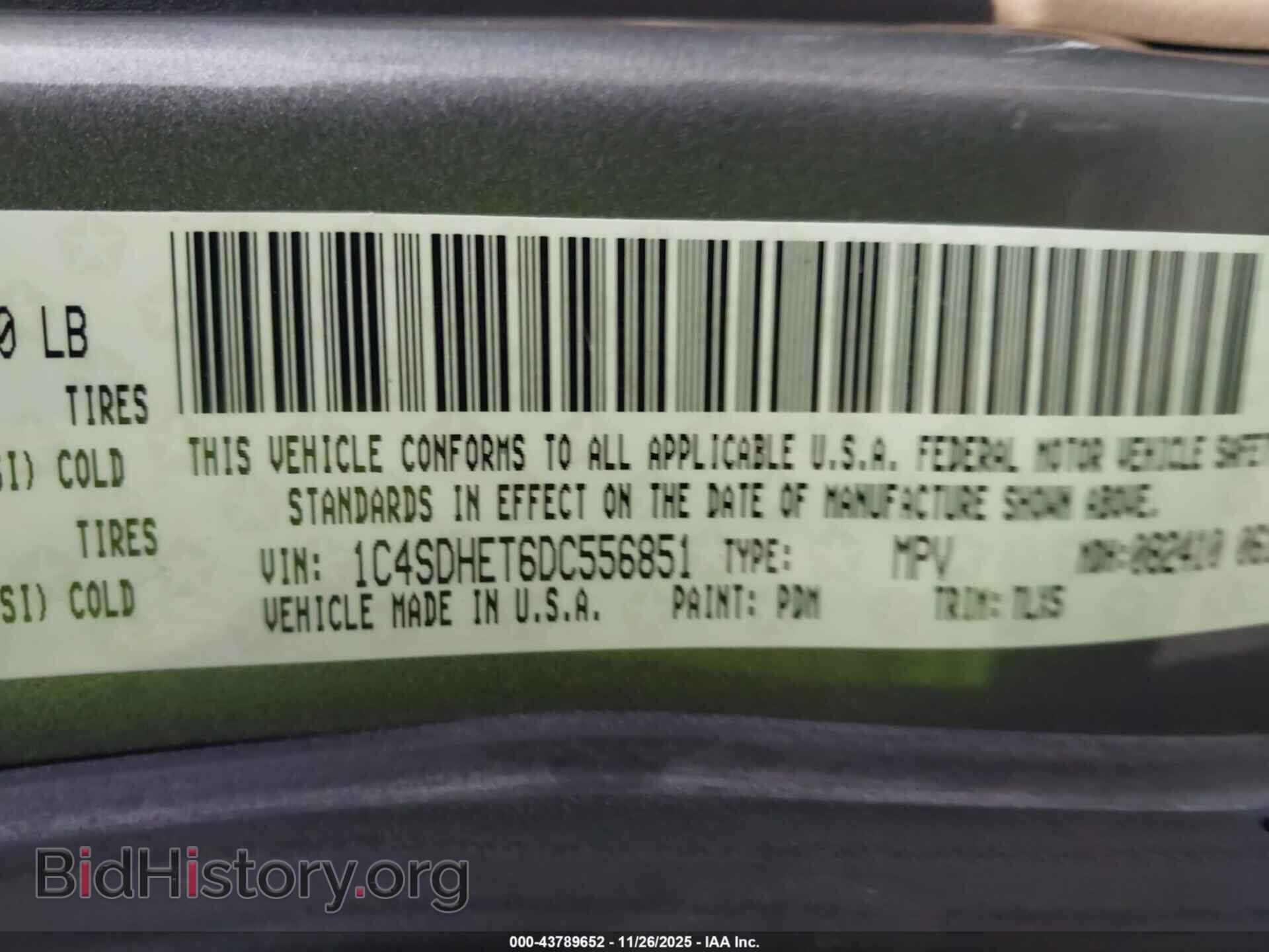 2013 DODGE DURANGO - VIN: 1C4SDHET6DC556851 - Фото 9