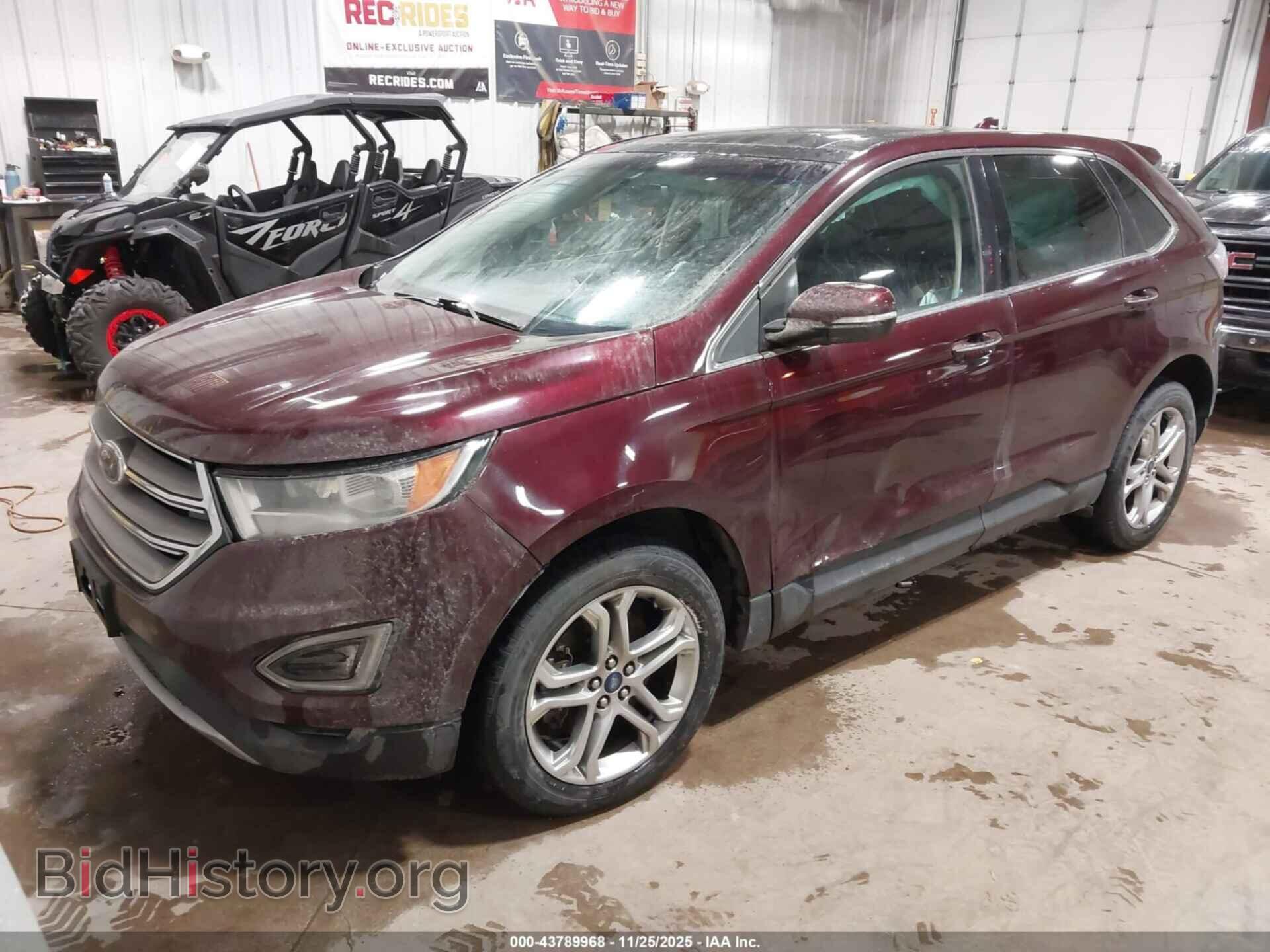 2017 FORD EDGE - VIN: 2FMPK4K81HBC36875 - Фото 2