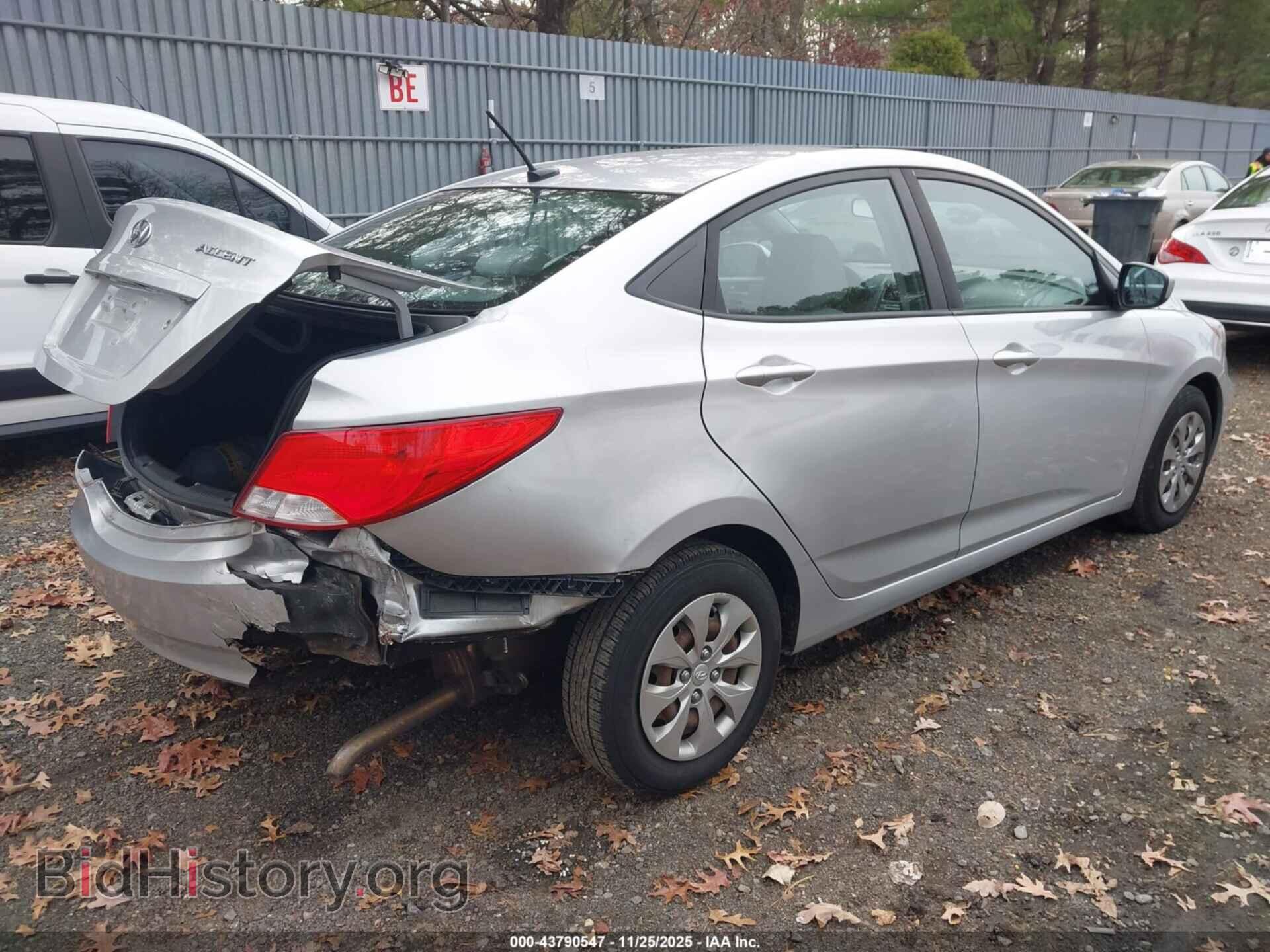 2017 HYUNDAI ACCENT - VIN: KMHCT4AE6HU310076 - Фото 4
