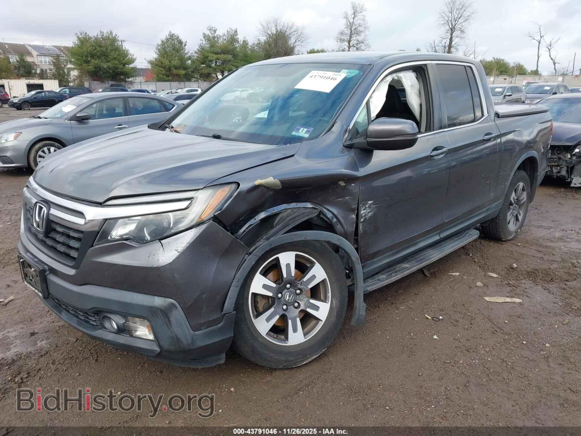 2017 HONDA RIDGELINE - VIN: 5FPYK3F62HB028607 - Photo 2