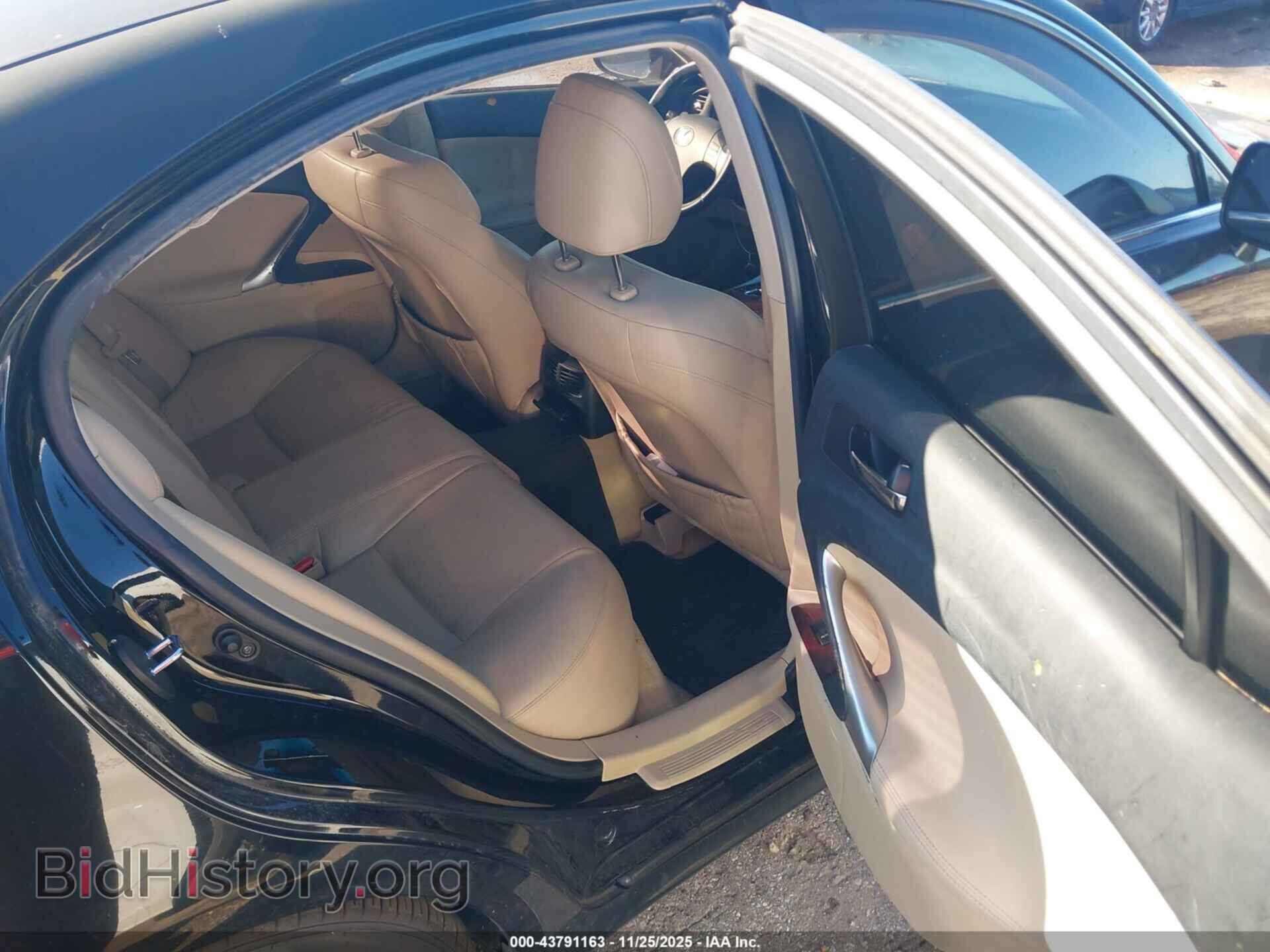 2008 LEXUS IS 250 - VIN: JTHBK262385052825 - Фото 8