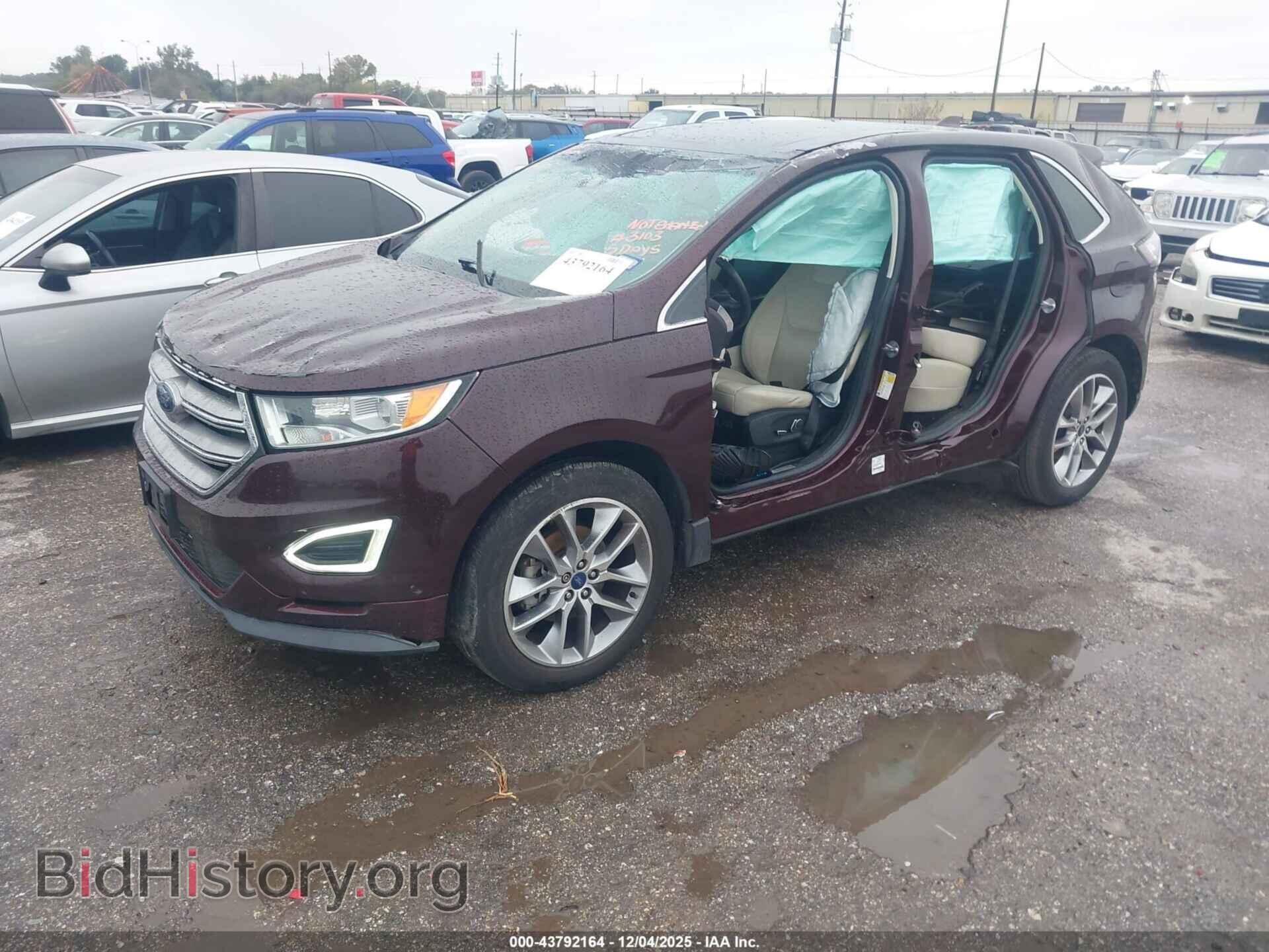 2018 FORD EDGE - VIN: 2FMPK3K92JBC51152 - Фото 2