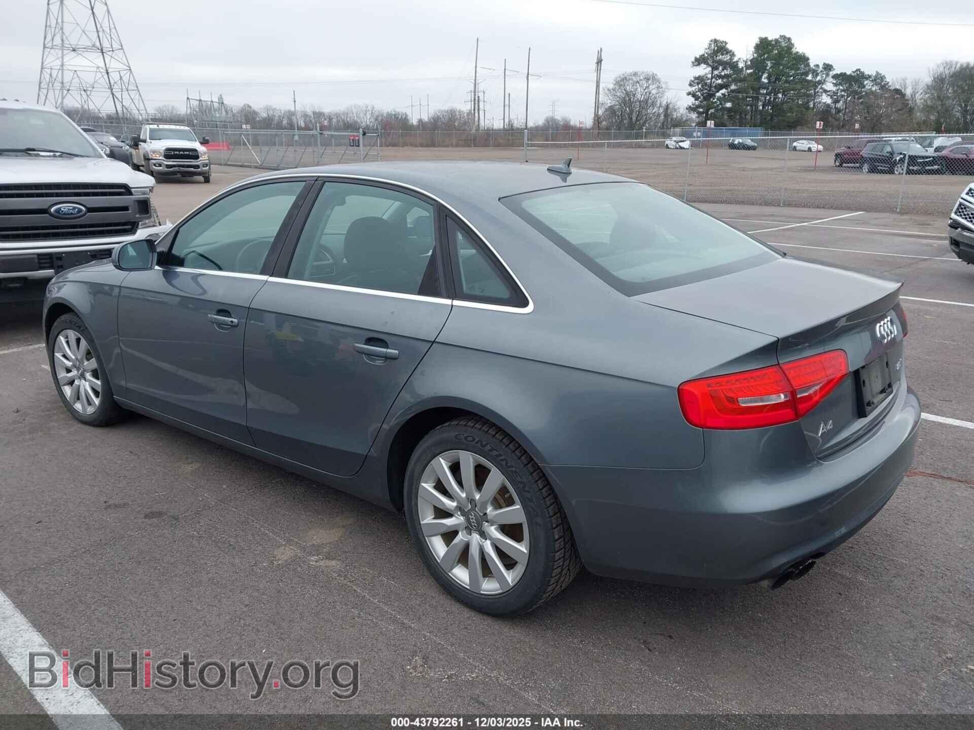 2013 AUDI A4 - VIN: WAUAFAFL7DN010685 - Photo 3