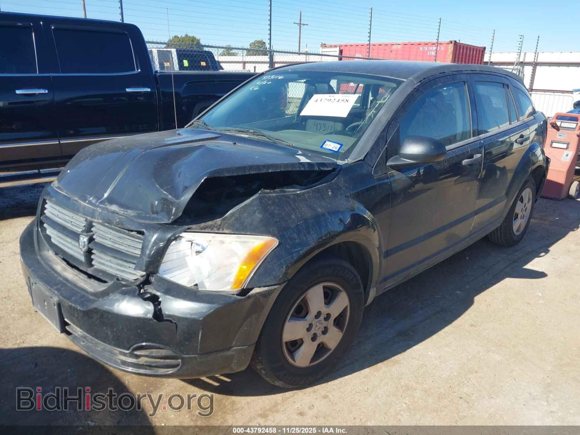2008 DODGE CALIBER - VIN: 1B3HB28B28D774366 - Фото 2
